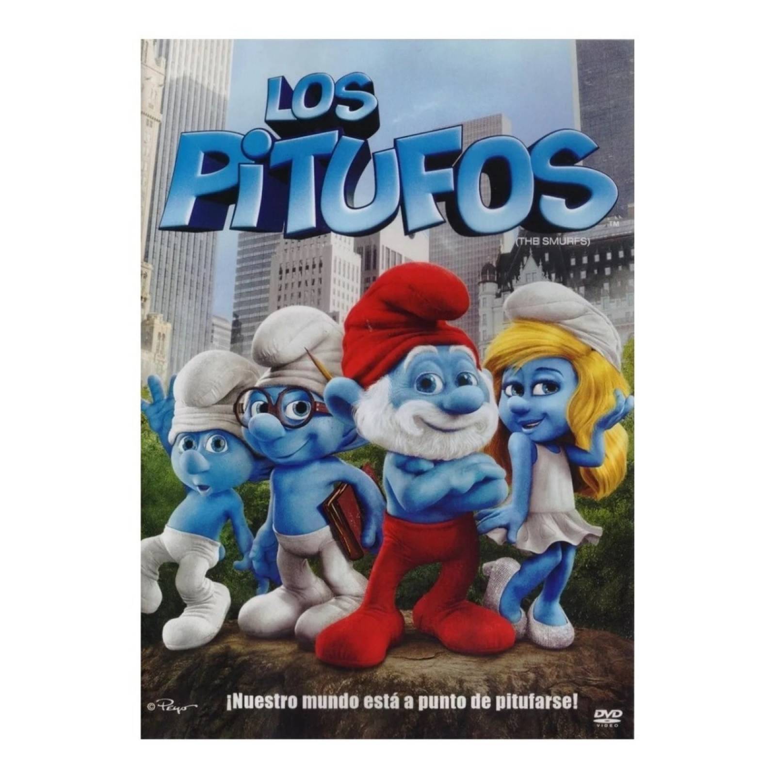 Los Pitufos The Smurfs 2011 Pelicula Dvd