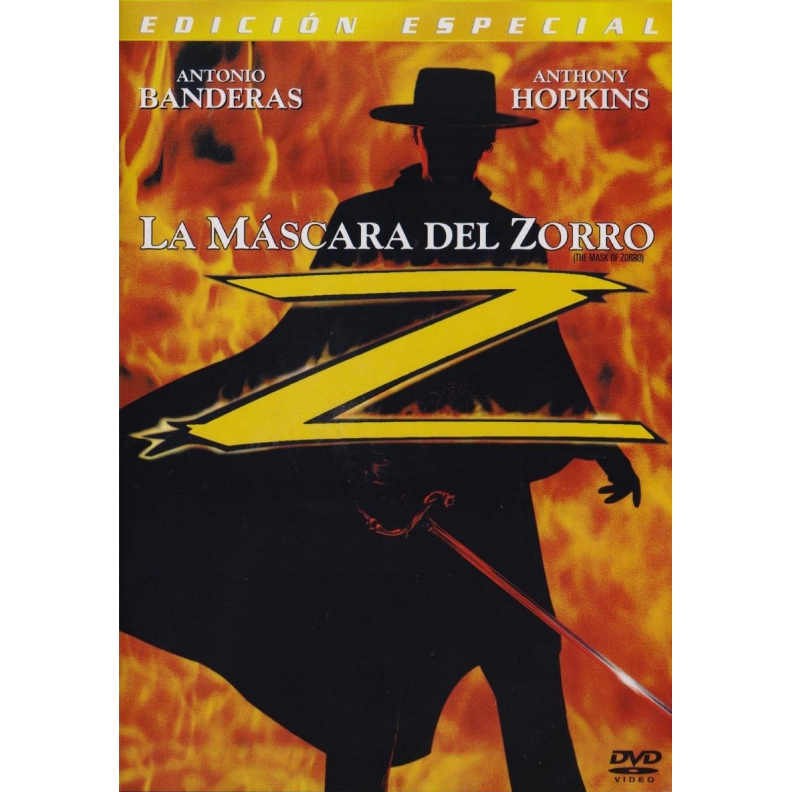 La Mascara Del Zorro Antonio Banderas Pelicula Dvd