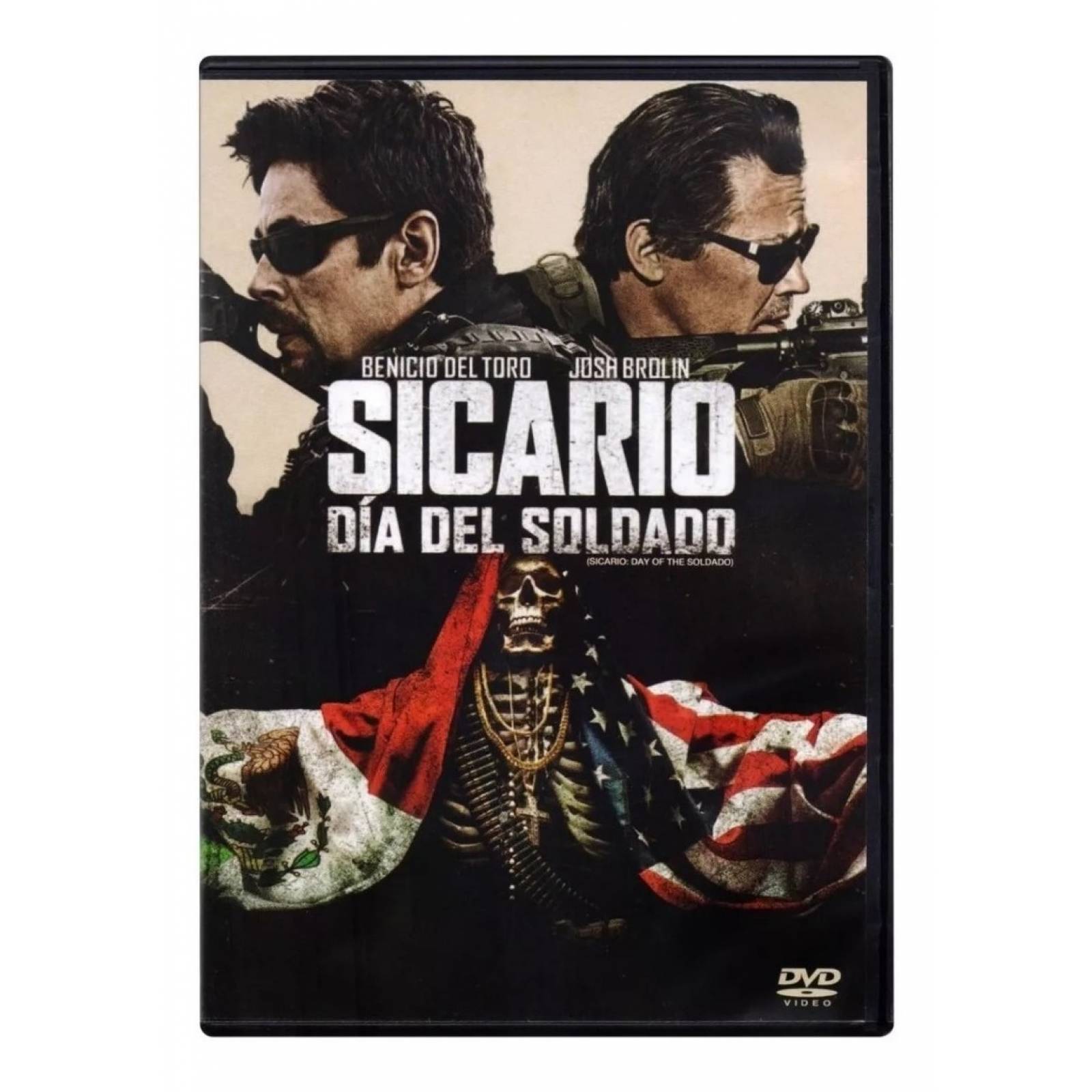 Sicario Dia Del Soldado Benicio Del Toro Pelicula Dvd