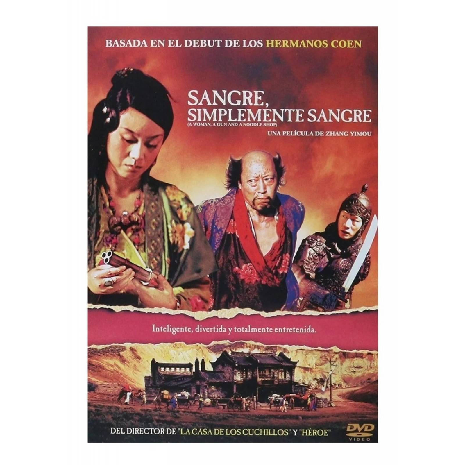 Sangre Simplemente Sangre Yimou Zhang Pelicula Dvd