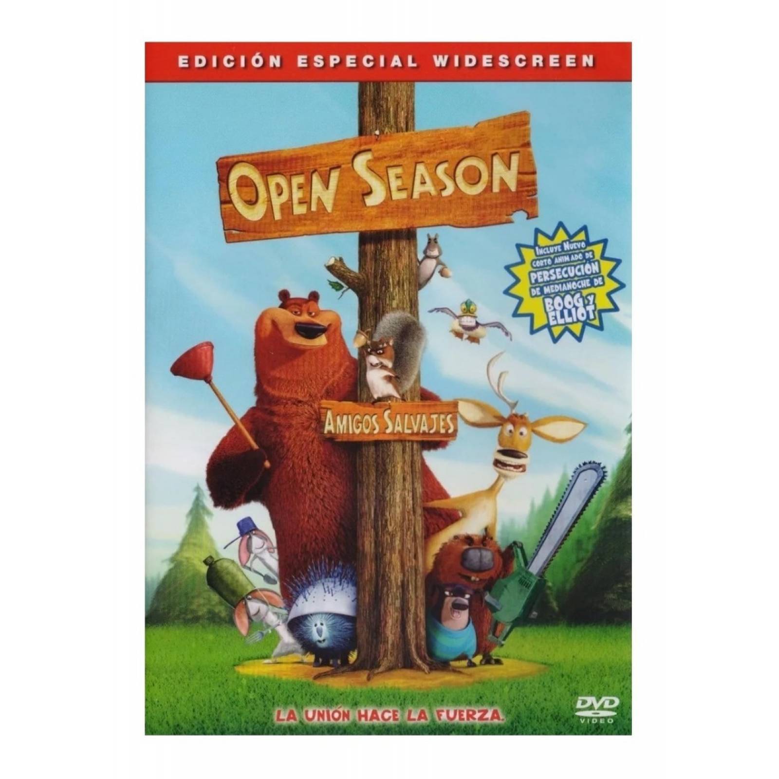 Open Season Amigos Salvajes Pelicula Dvd
