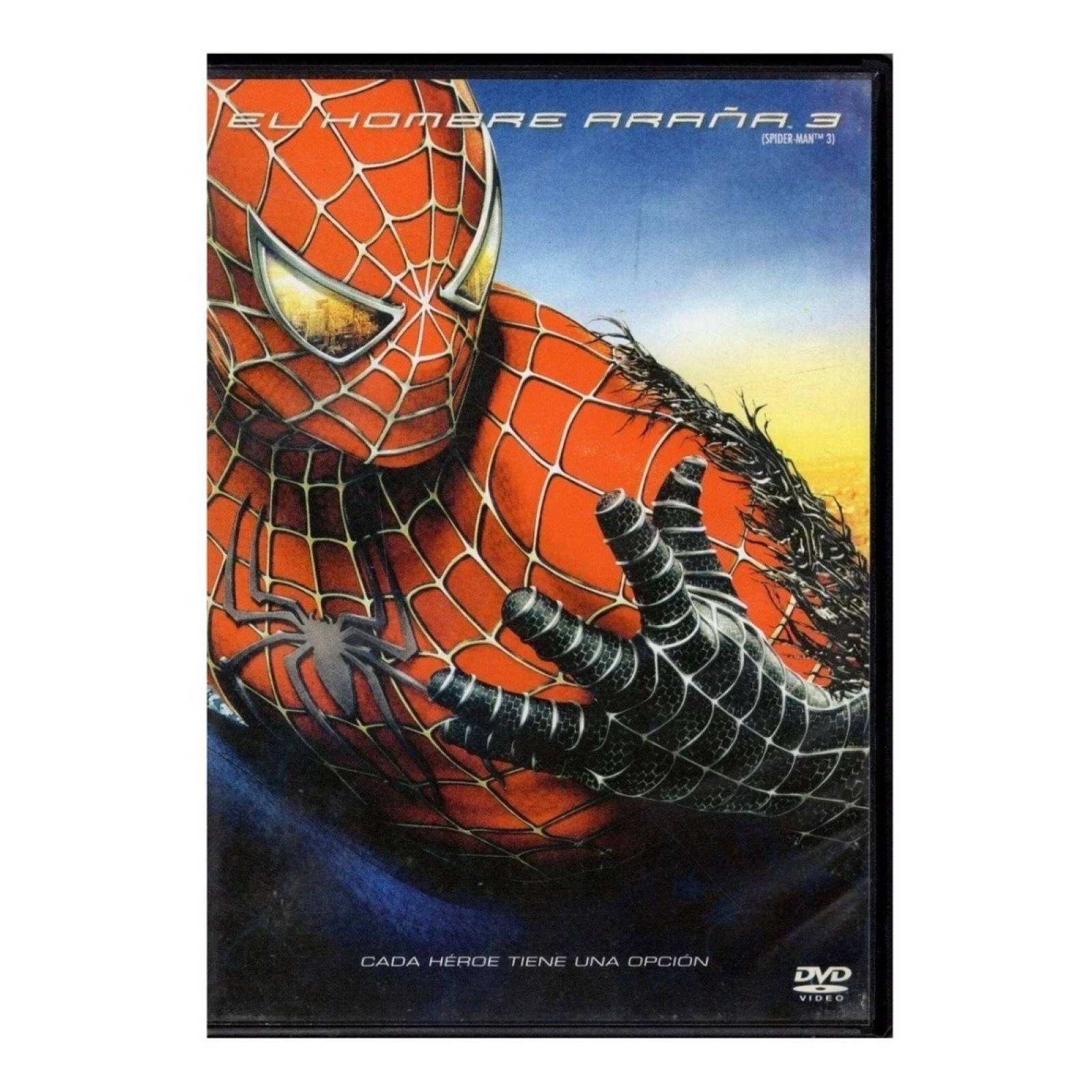El Hombre Araña 3 Spider - Man Tobey Maguire Pelicula Dvd