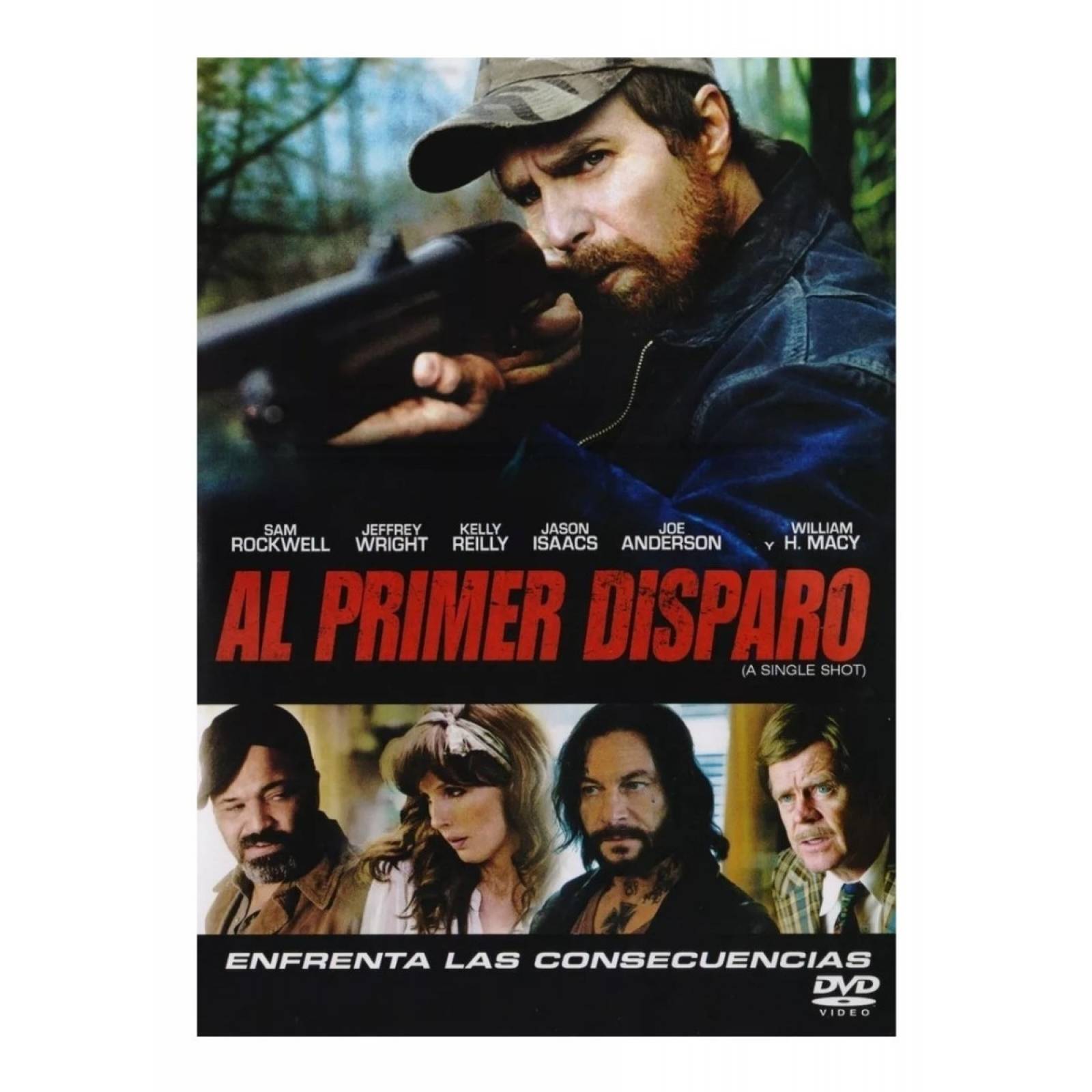 Al Primer Disparo A Single Shot Sam Rockwell Pelicula Dvd