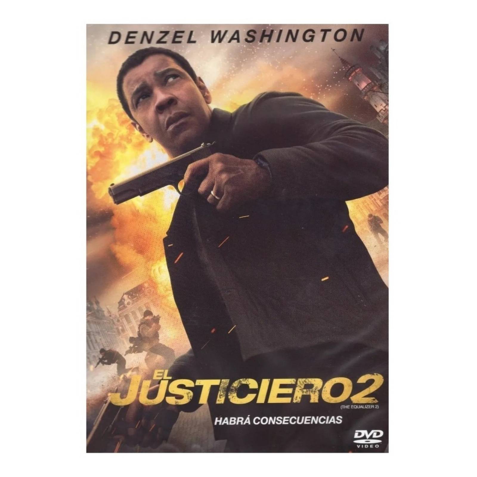 El Justiciero 2 Dos Denzel Washington Pelicula Dvd