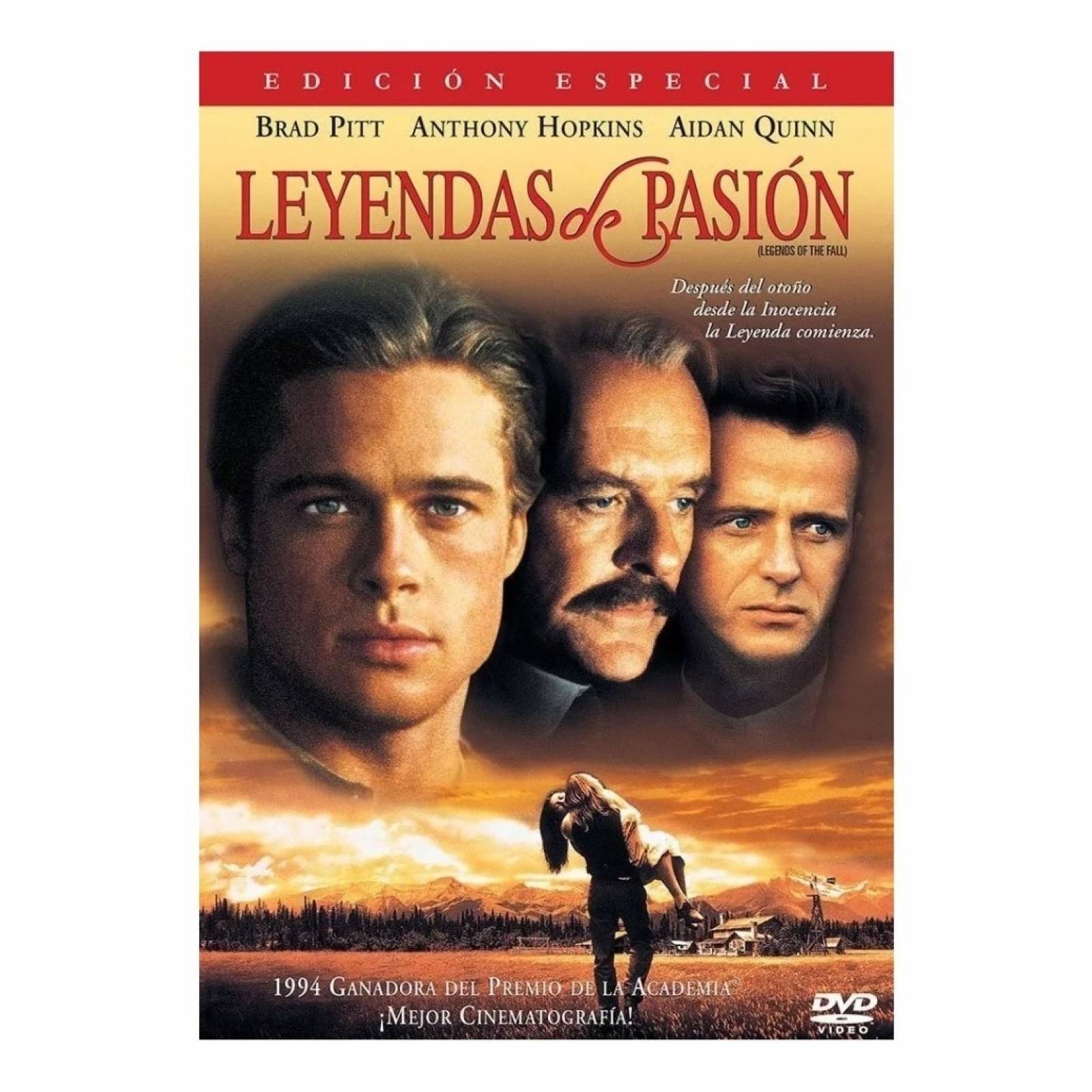 Leyendas De Pasion Legends Fall Anthony Hopkins Pelicula Dvd