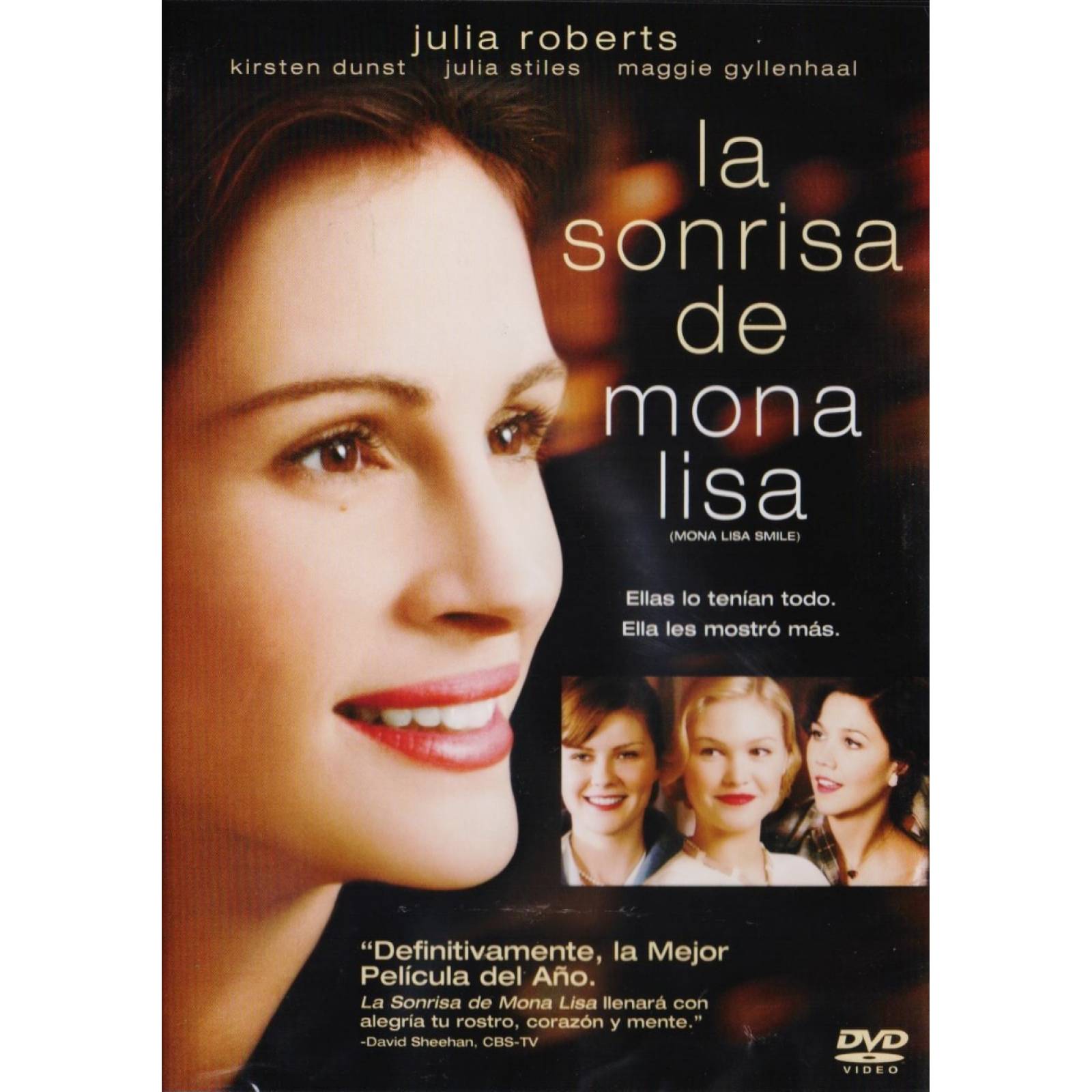 La Sonrisa De Mona Lisa Julia Roberts Pelicula Dvd