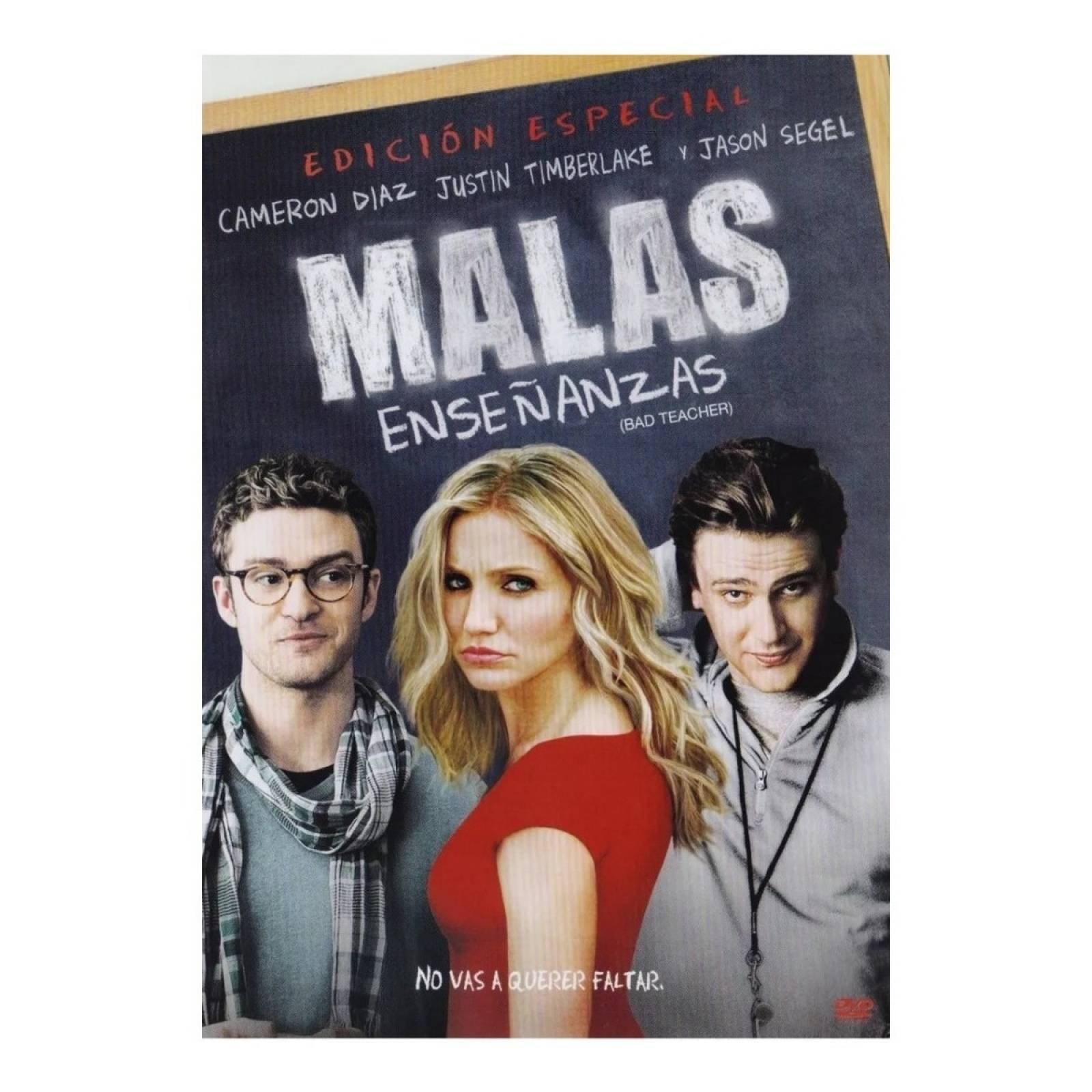 Malas Enseñanzas Bad Teacher Cameron Diaz Pelicula Dvd