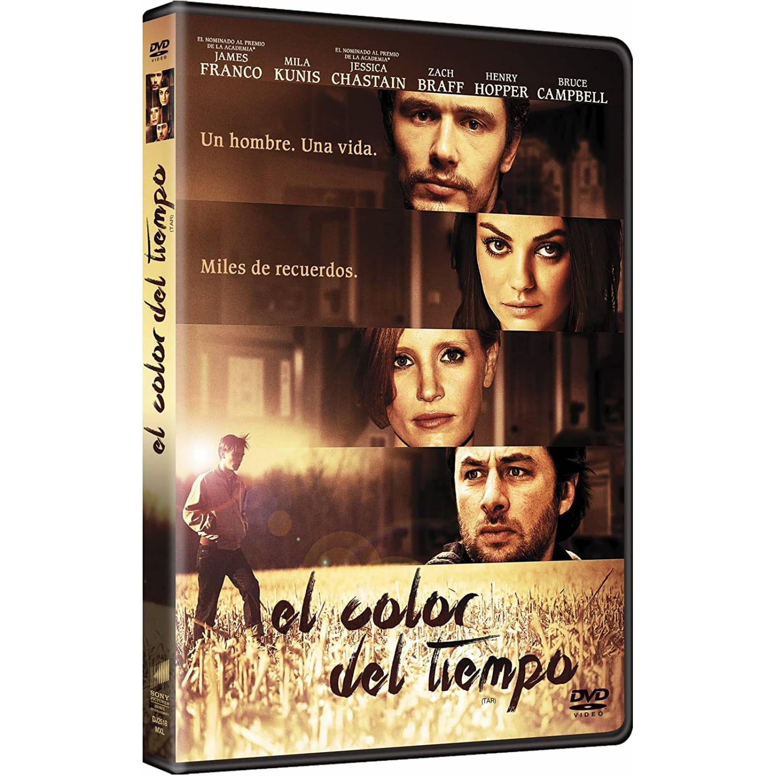 El Color Del Tiempo James Franco Pelicula Dvd.