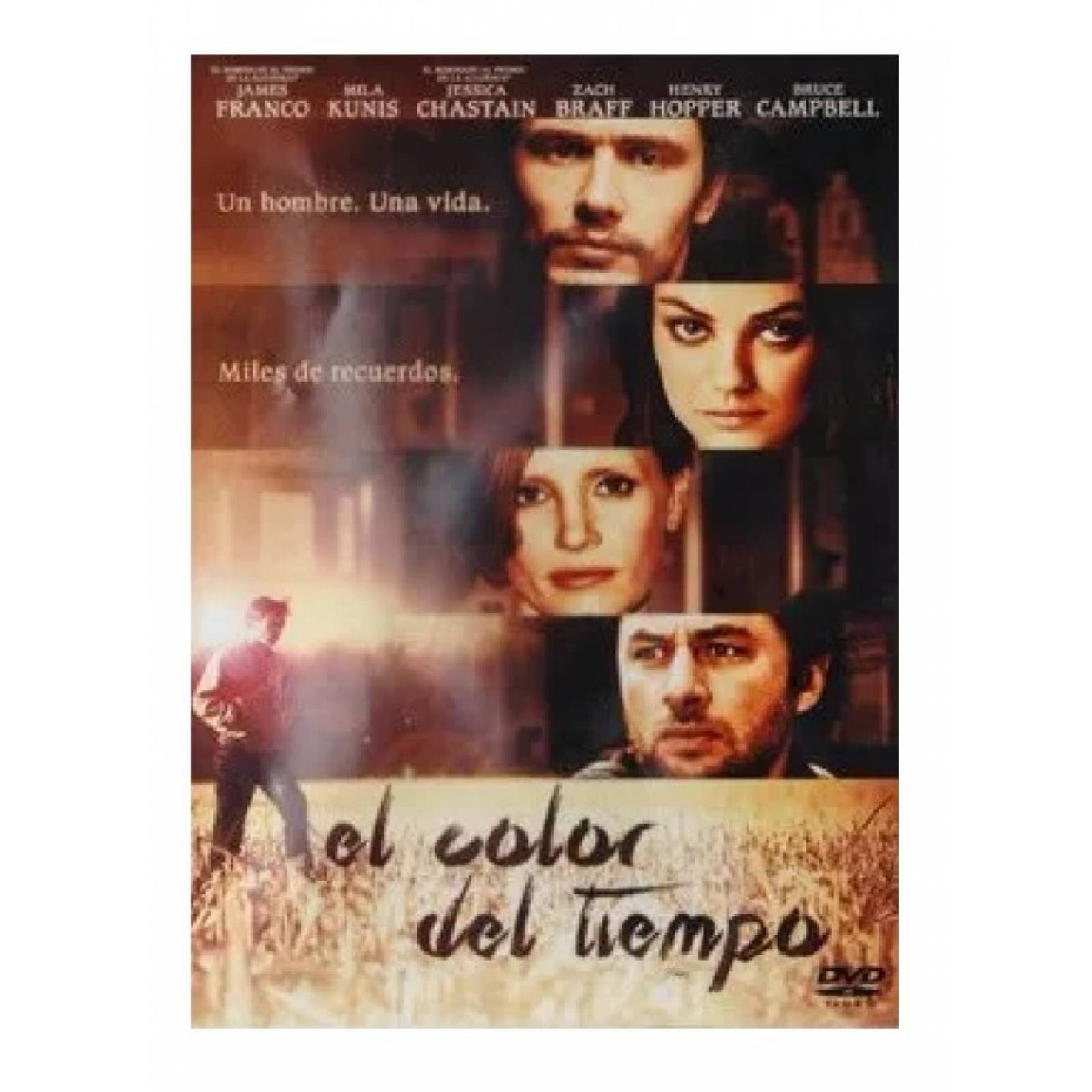 El Color Del Tiempo James Franco Pelicula Dvd.