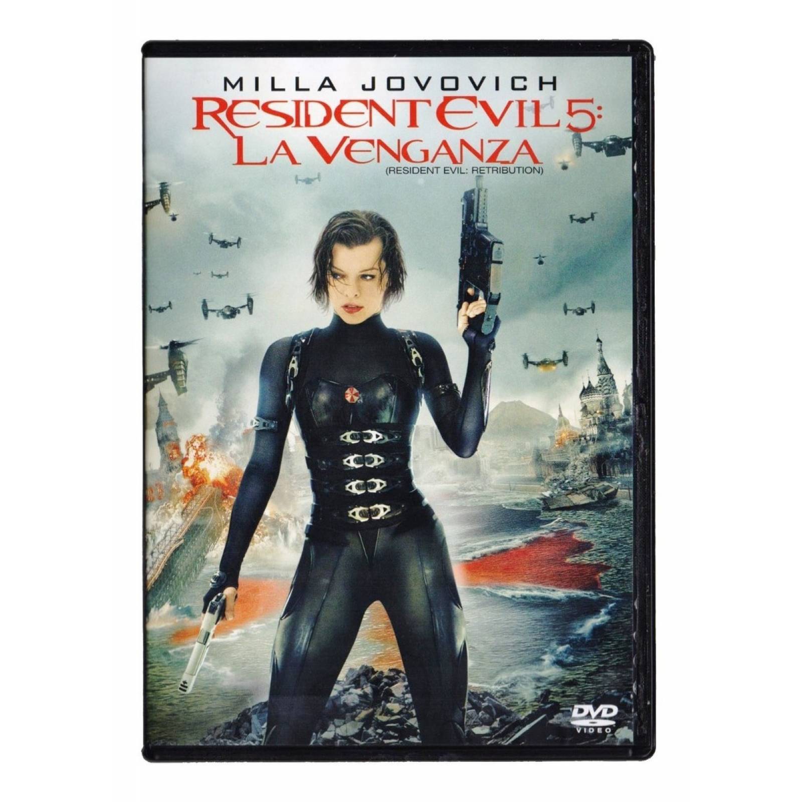 Resident Evil 5 Cinco Venganza Milla Jovovich Pelicula Dvd