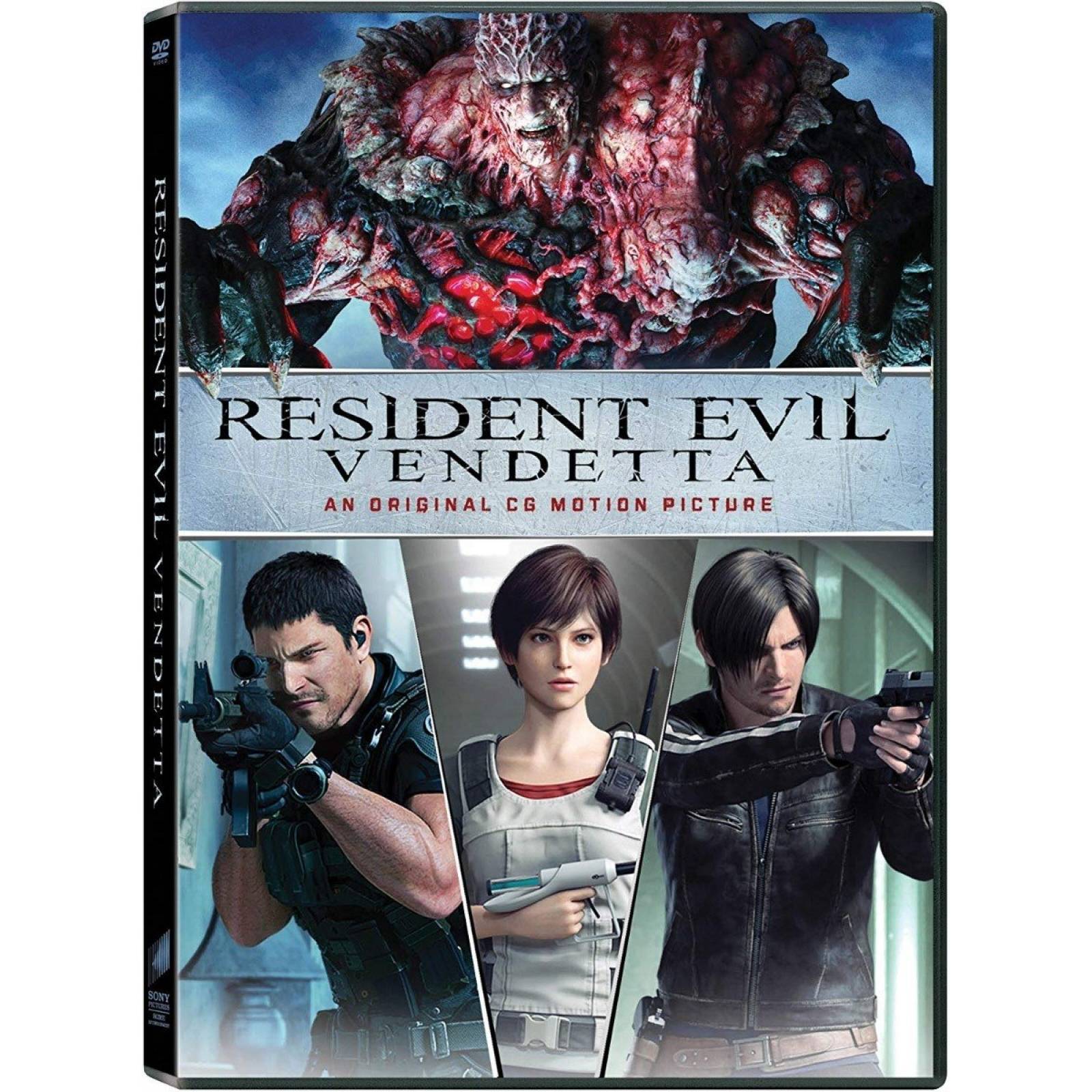 Resident Evil Vendetta Venganza Pelicula Dvd