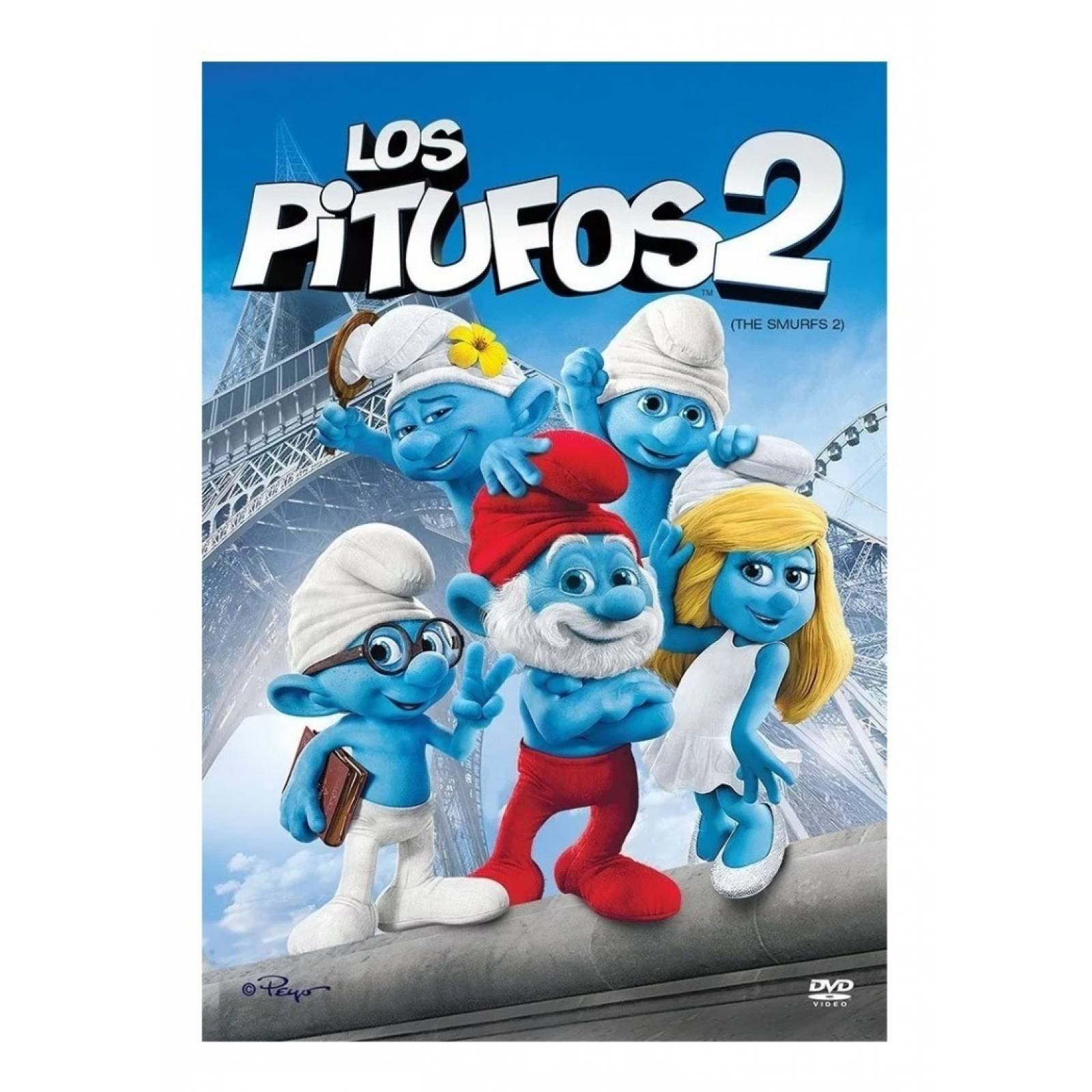 Los Pitufos 2 Dos Smurfs Pelicula Dvd