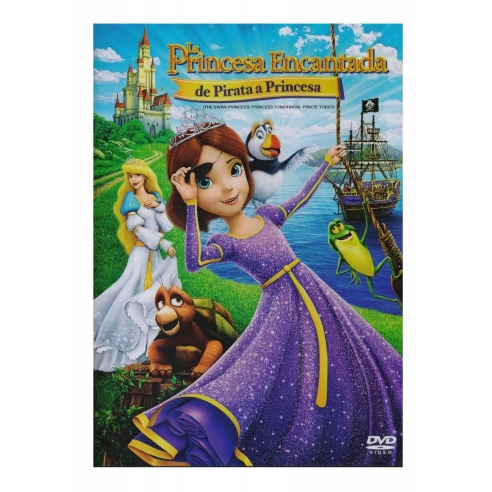 La Princesa Encantada De Princesa A Pirata Pelicula Dvd