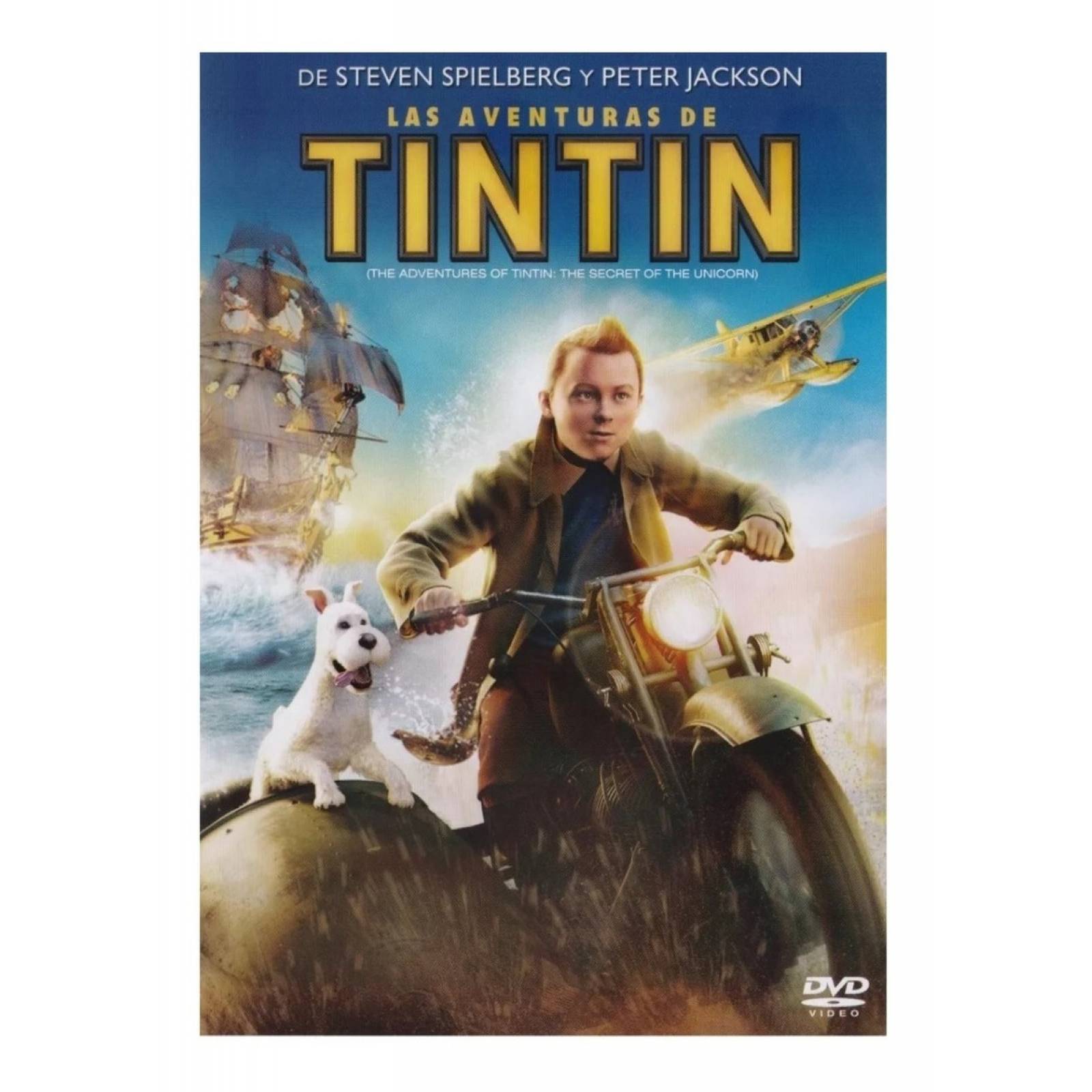 Las Aventuras De Tintin Pelicula Original Dvd