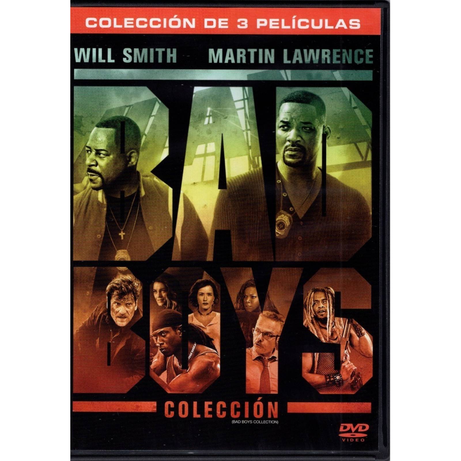 Bad Boys 1 2 3 Coleccion Will Smith Boxset Peliculas Dvd
