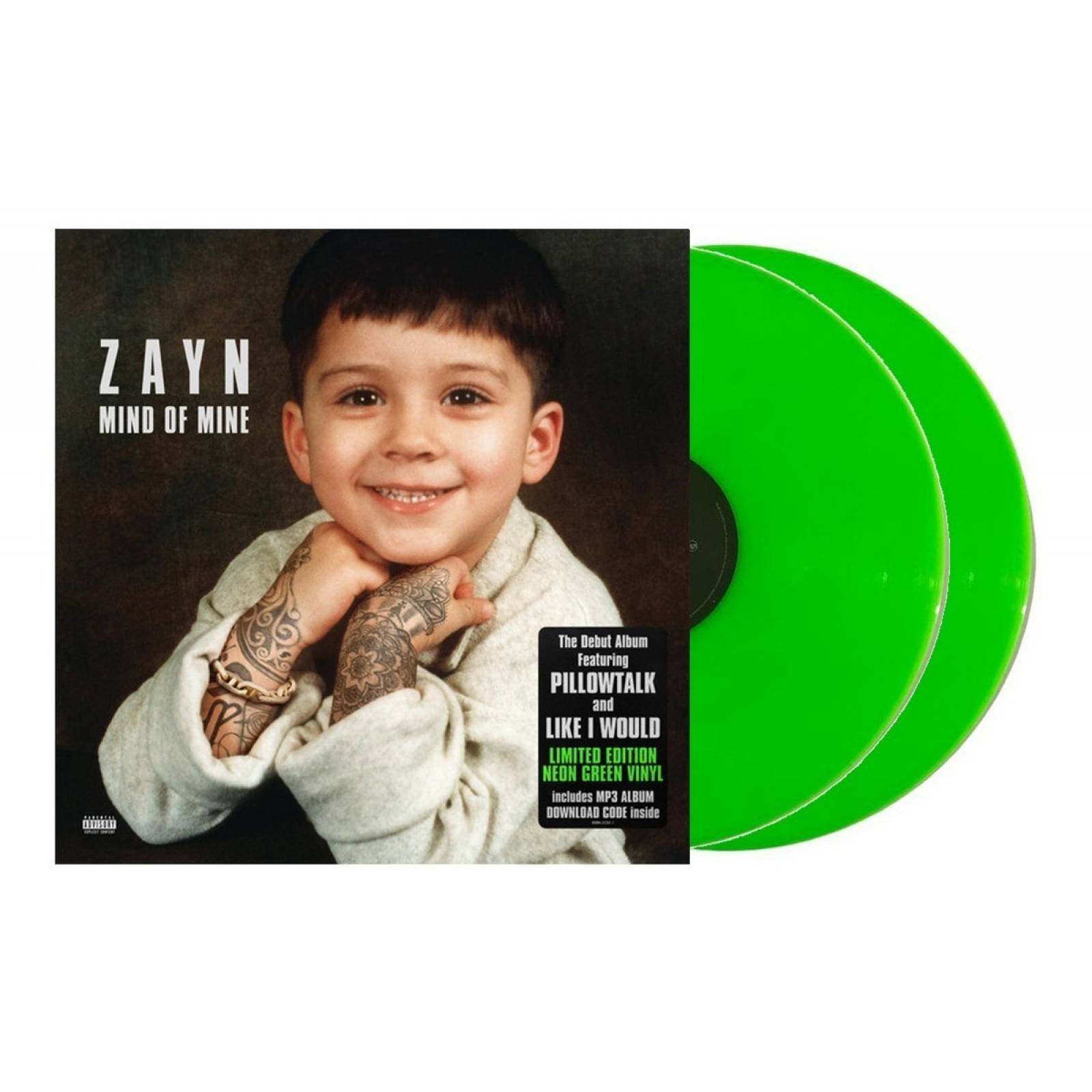 Zayn Mind Of Mine Deluxe 2 Lp Acetato Vinyl / Verde.