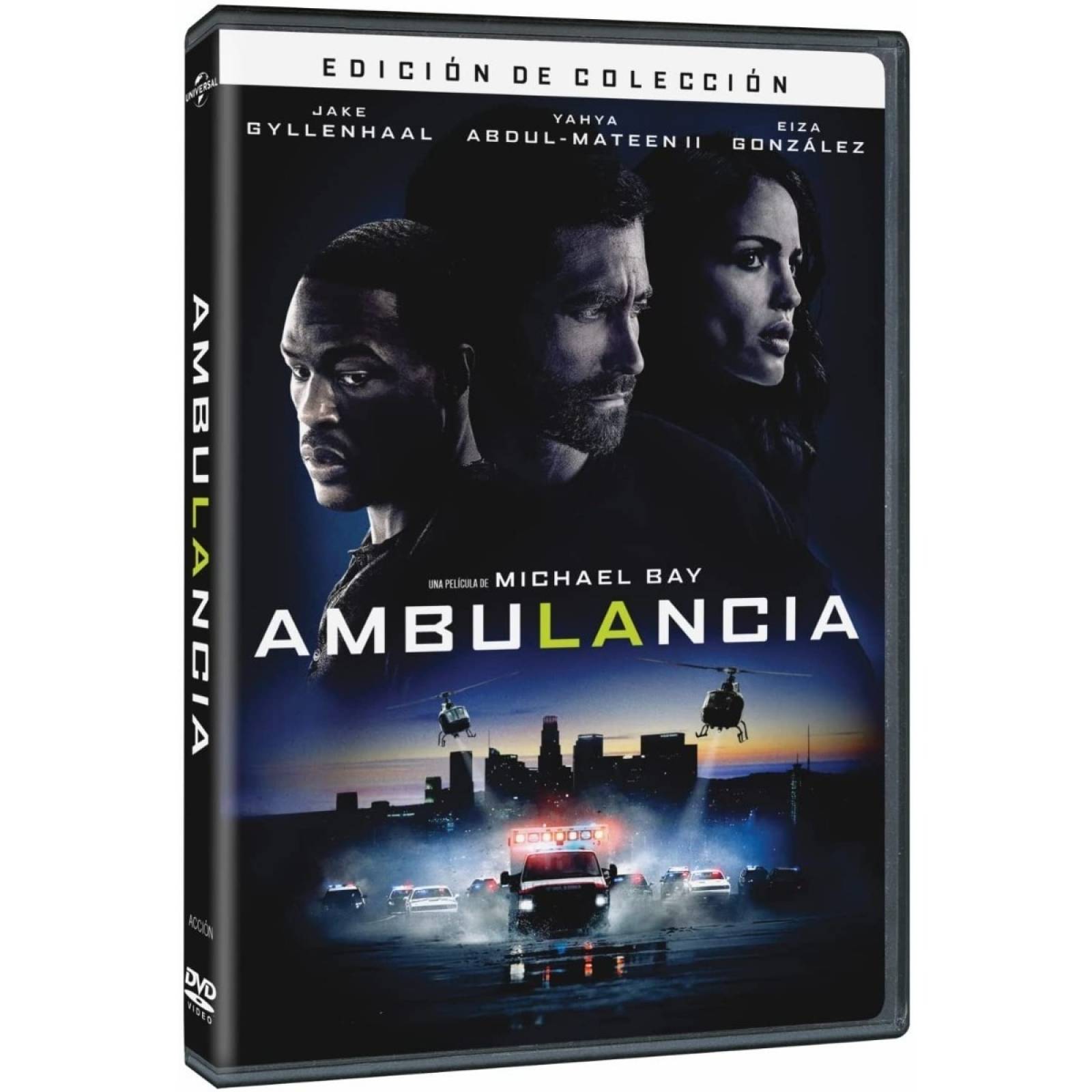 Ambulancia Jake Gyllenhaal Eiza Gonzalez Pelicula Dvd
