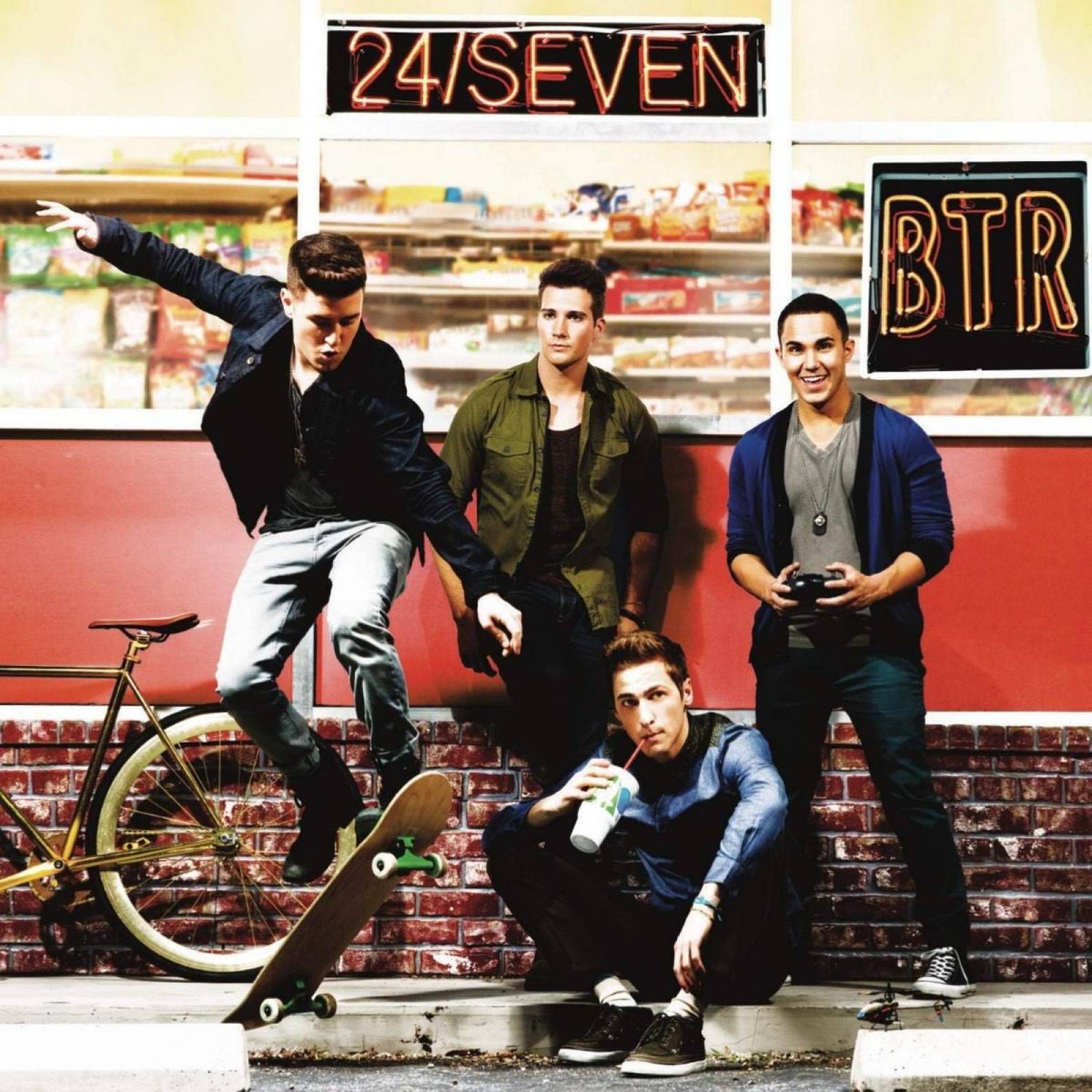 24 / Seven 7 Deluxe - Big Time Rush Btr - Cd Disco - Nuevo
