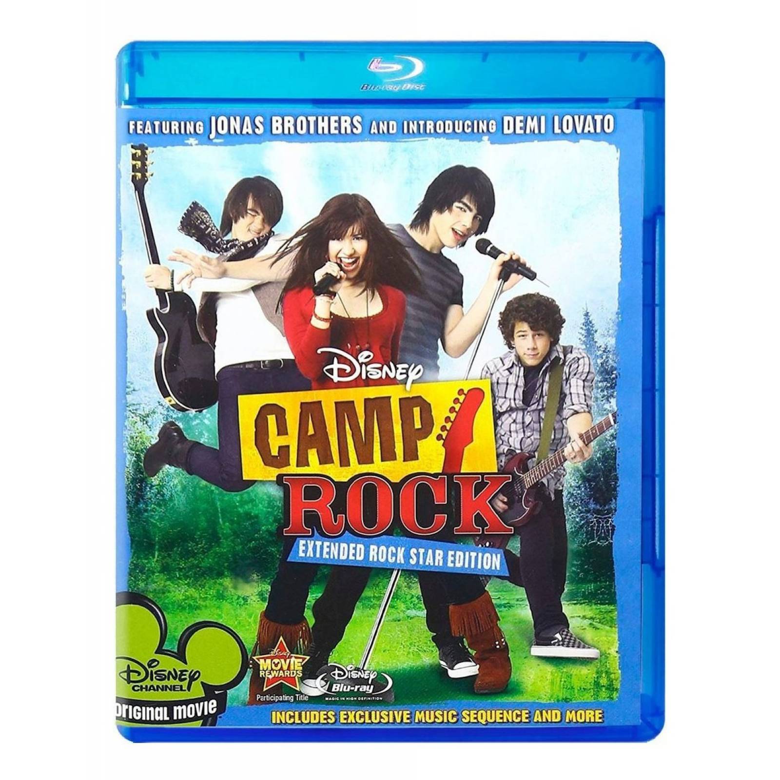 Camp Rock Extendida Demi Lovato Pelicula Blu ray.