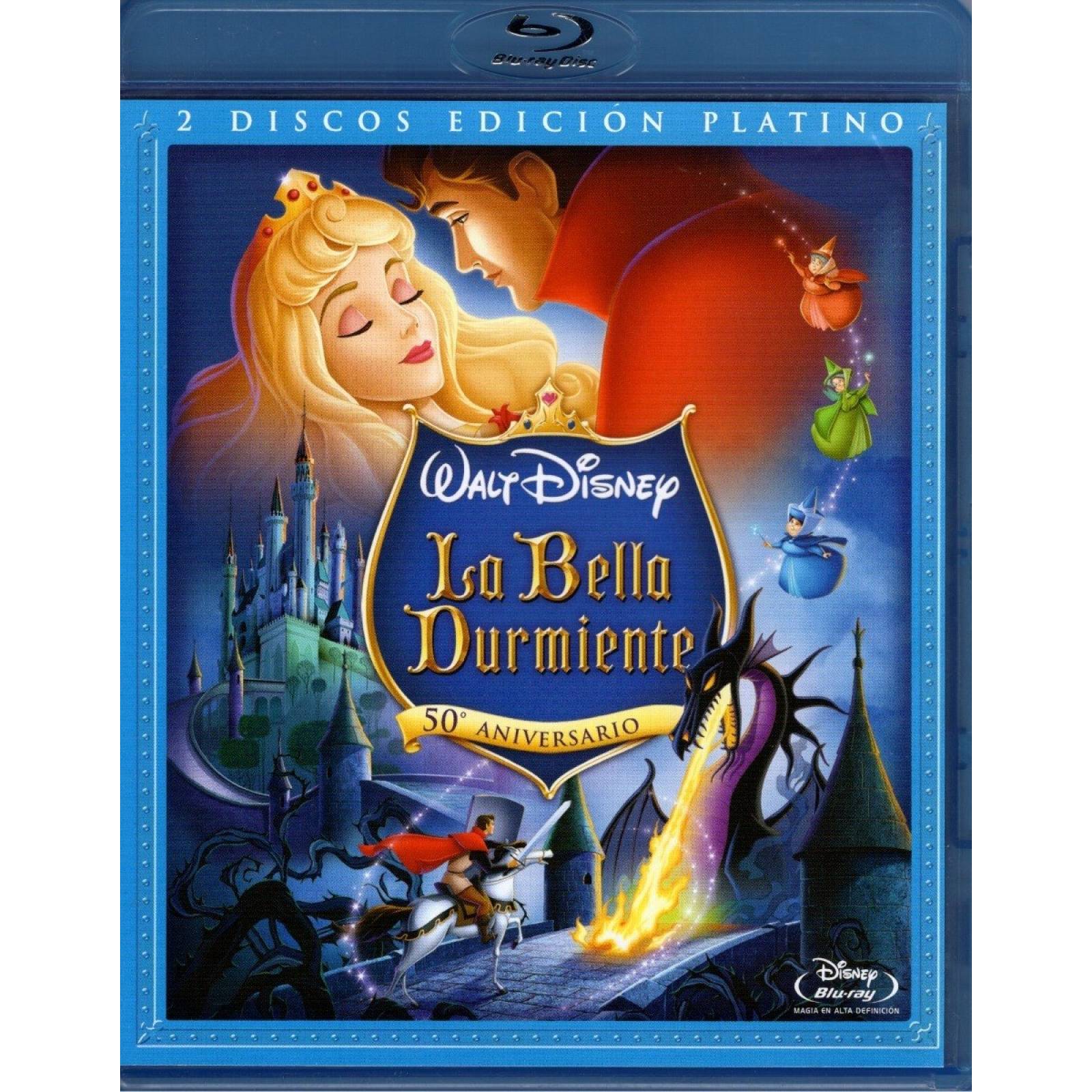 La Bella Durmiente Edicion Platino 2 Discos Pelicula Blu-ray