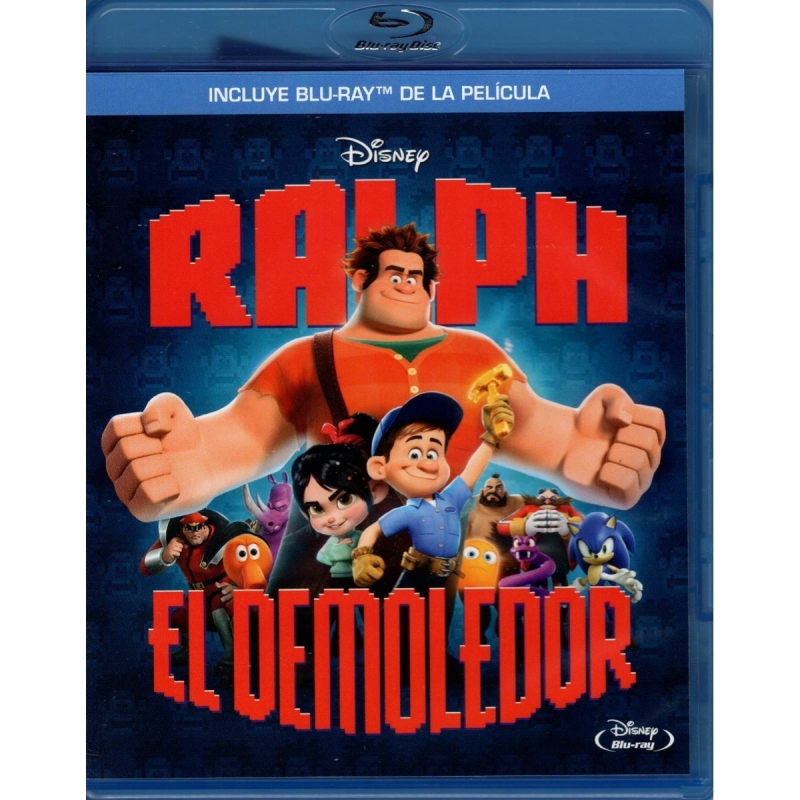 Ralph El Demoledor Disney Pelicula Blu-ray