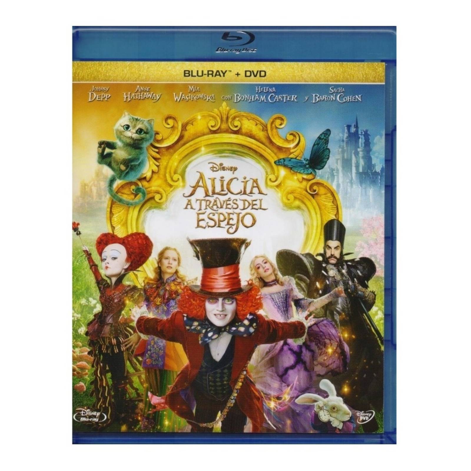 Alicia A Traves Del Espejo Pelicula 2016 Blu ray  Dvd