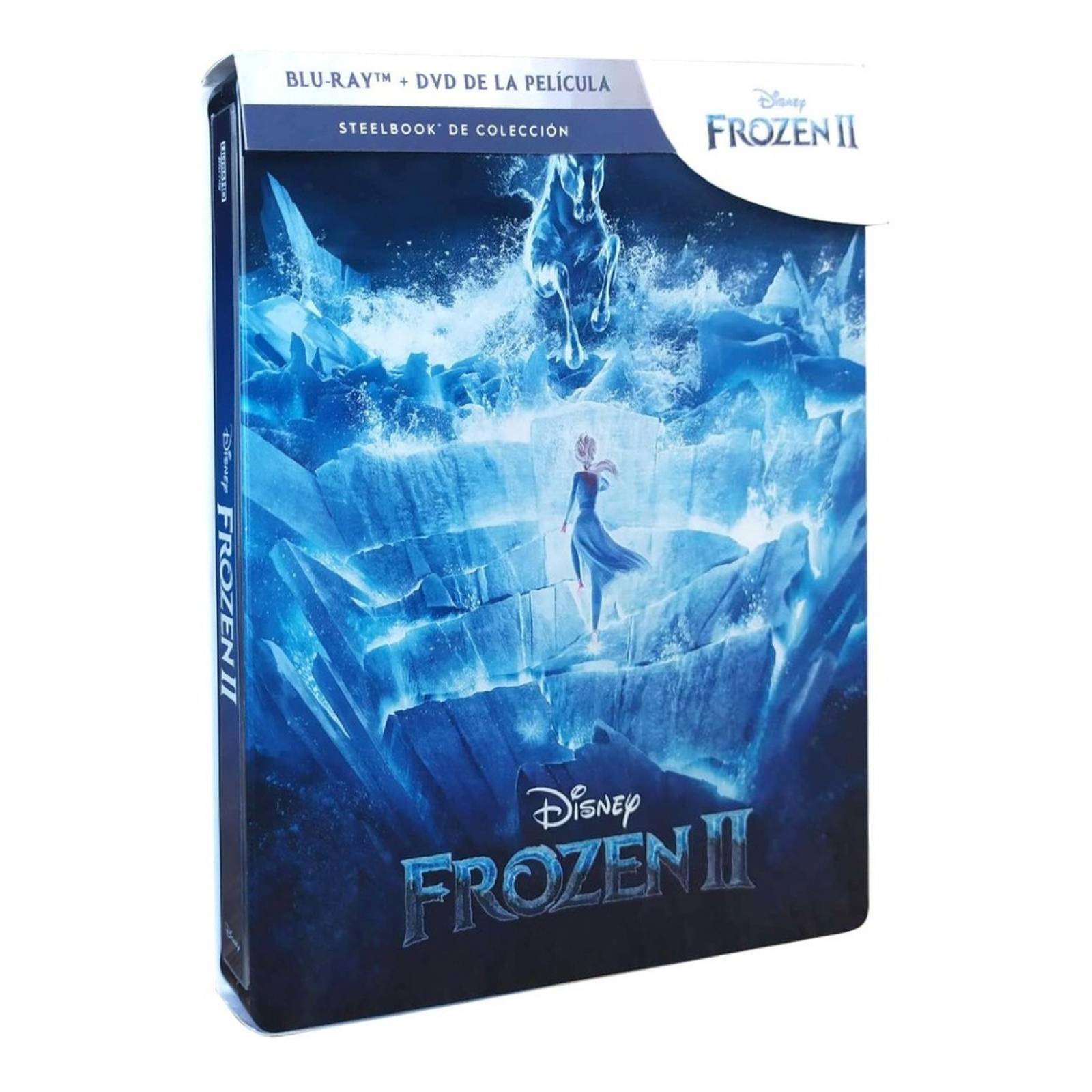 Frozen 2 Dos Steelbook Disney Pelicula Blu-ray + Dvd