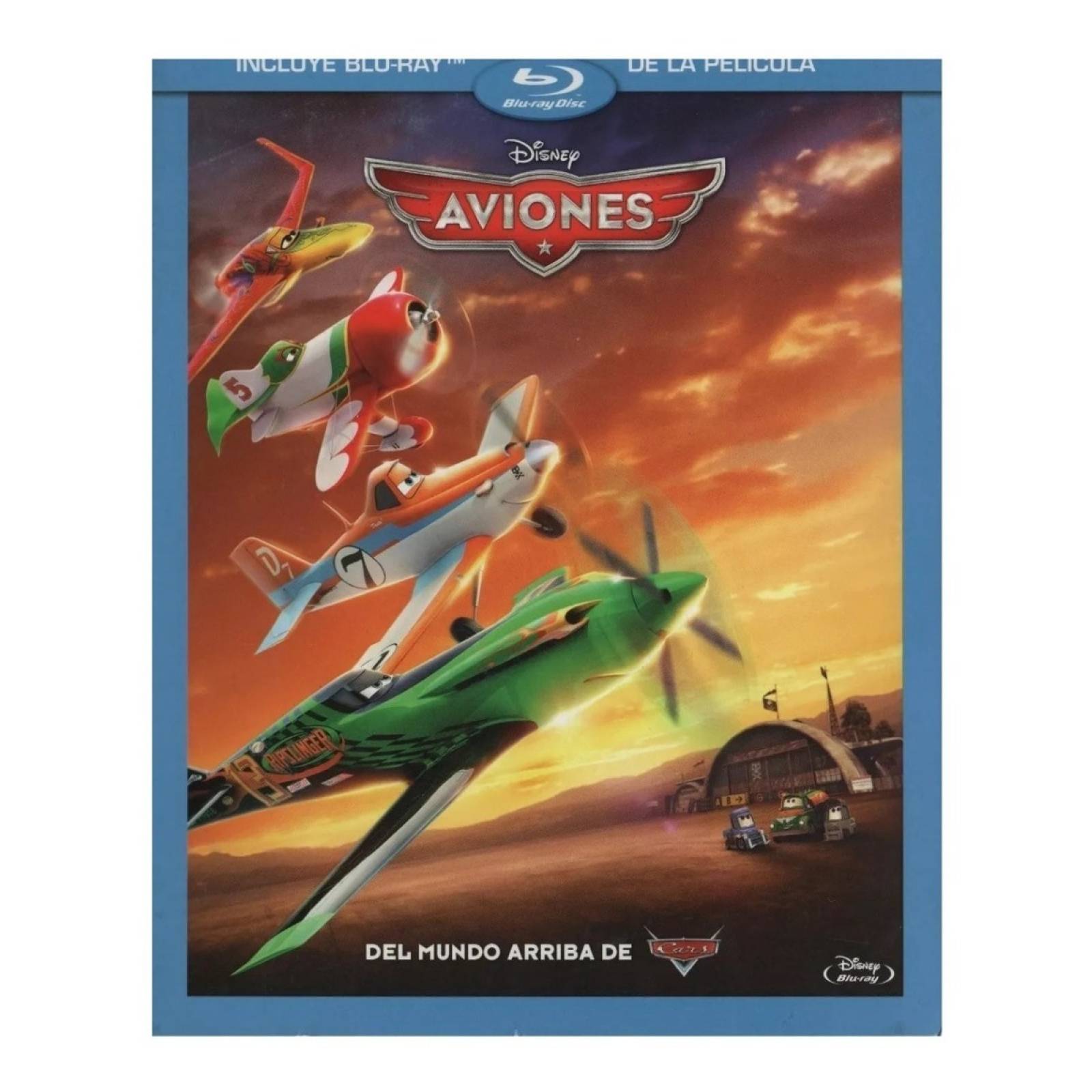 Aviones Planes Disney Pelicula Blu ray