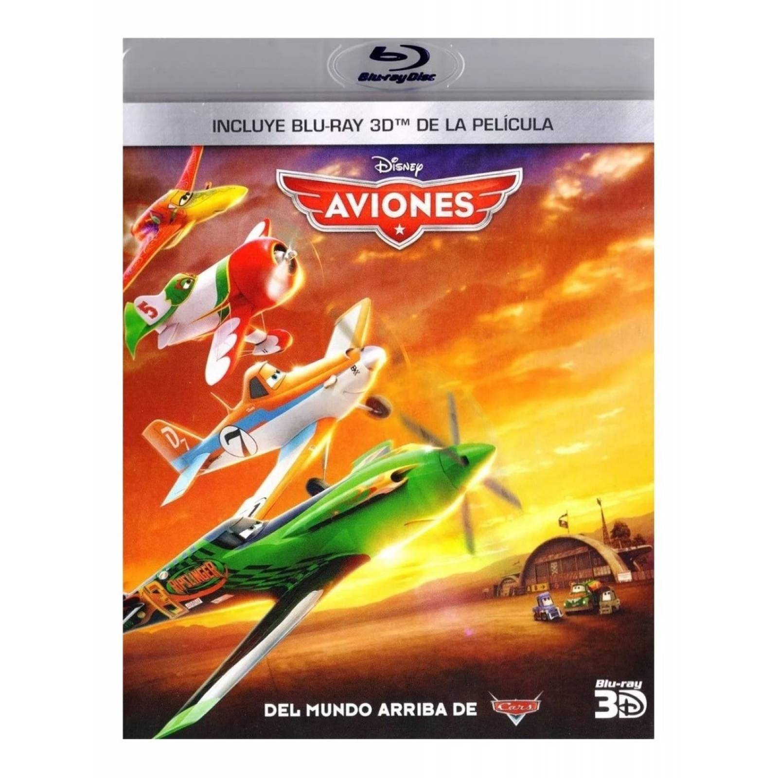 Aviones Disney Pelicula Blu ray 3d