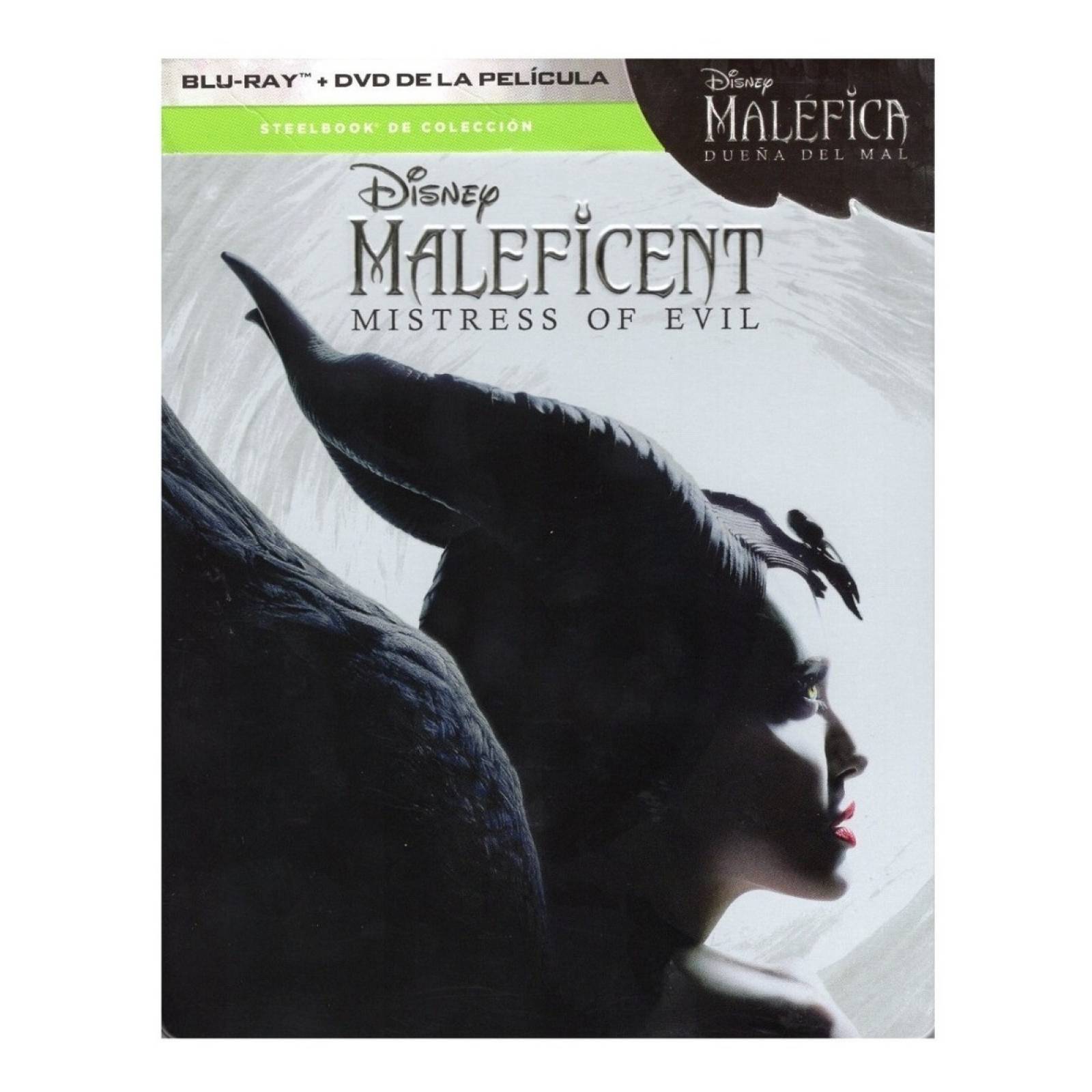 Malefica 2 Dos Dueña Del Mal Disney Steelbook Blu ray  Dvd