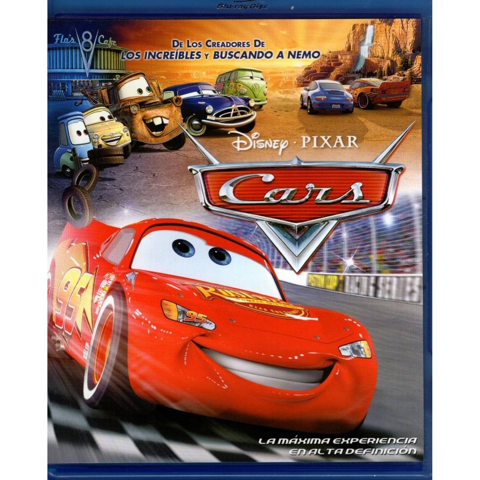 Cars 1 Uno Disney Pixar Pelicula Blu-ray