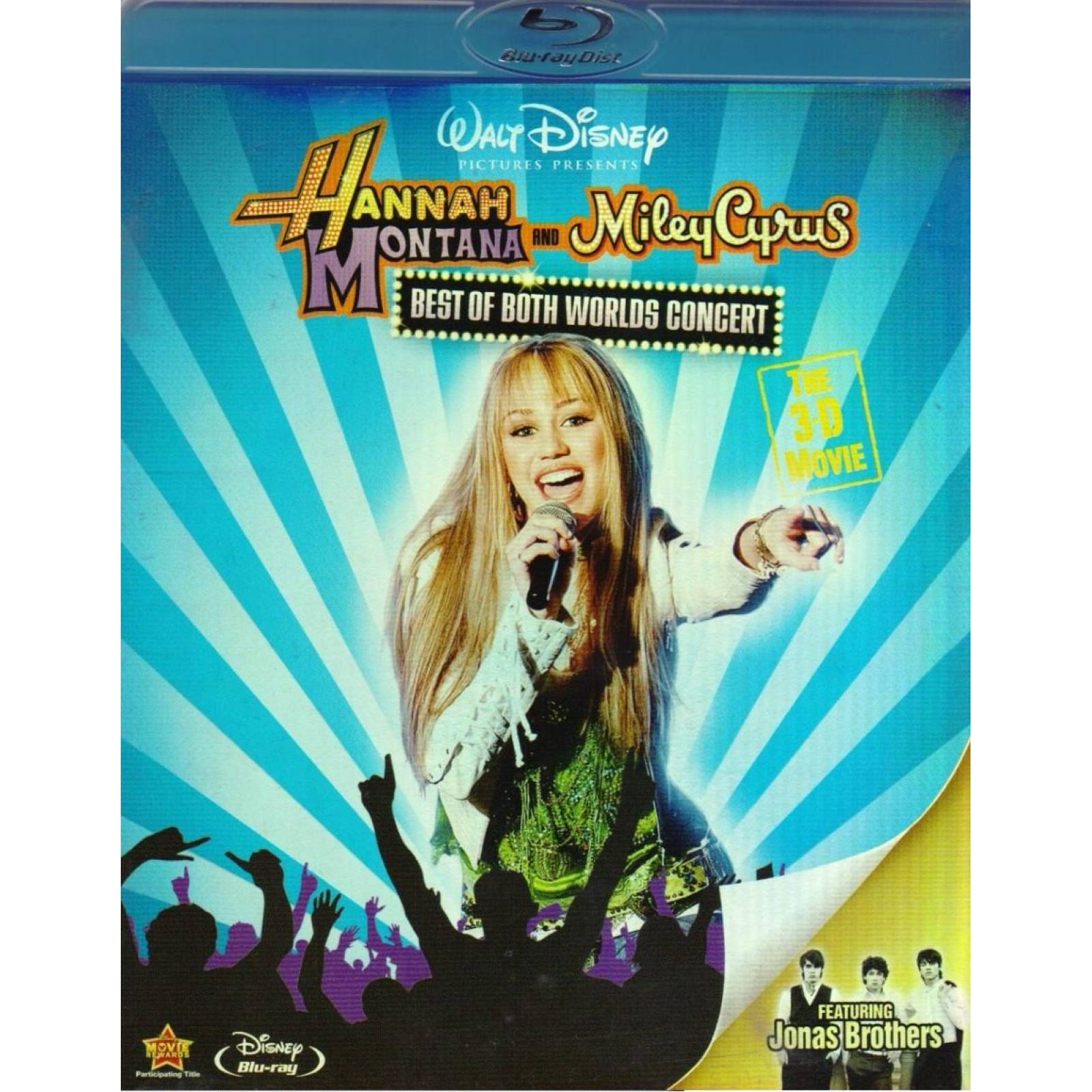 Hannah Montana Y Miley Cyrus Best Of Both Worlds Blu-ray 3d