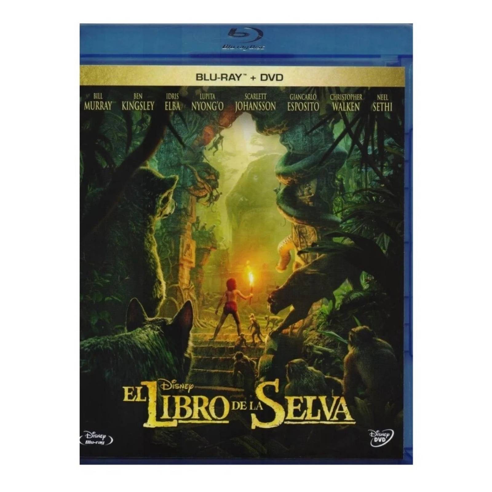El Libro De La Selva The Jungle Book Pelicula Blu ray  Dvd