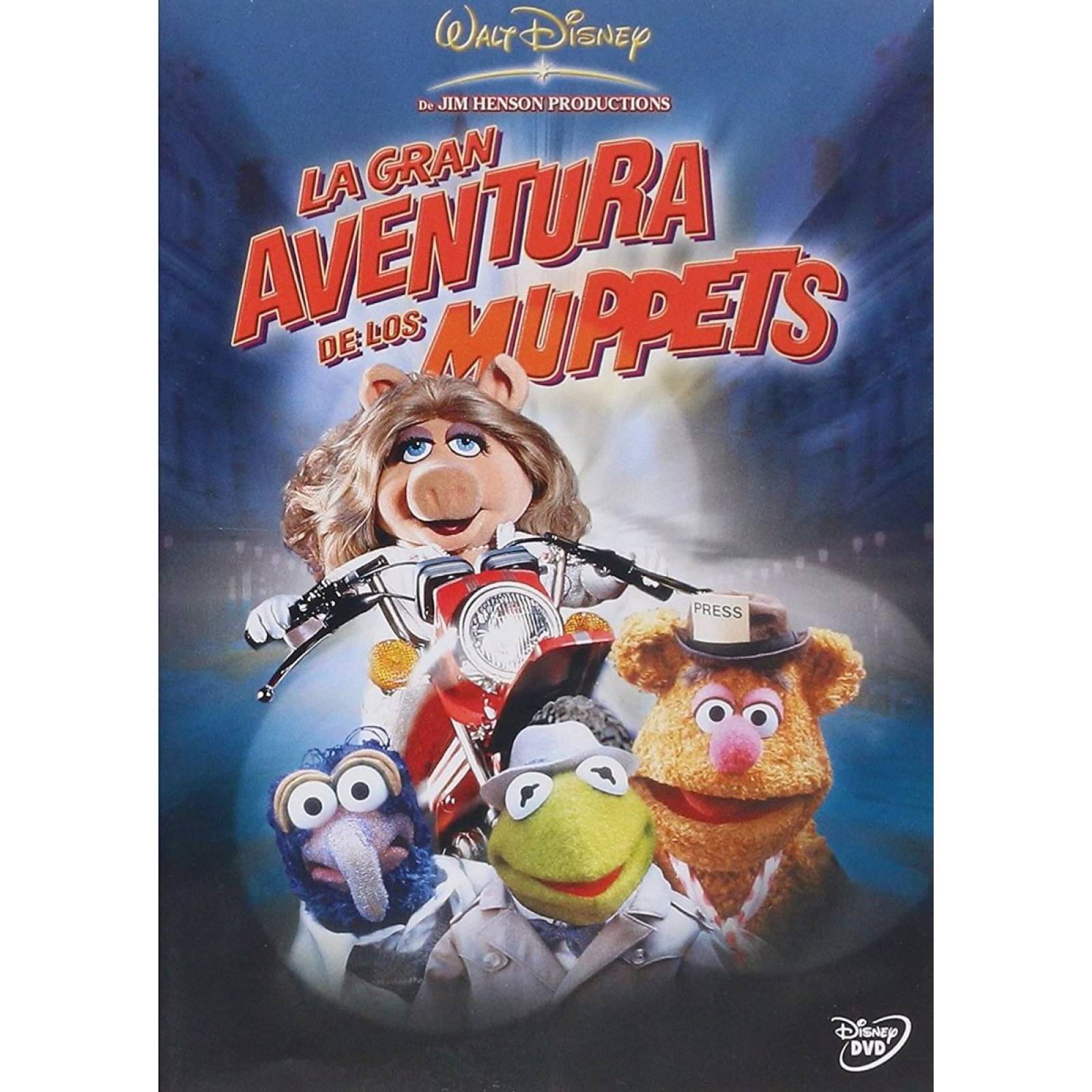 La Gran Aventura De Los Muppets Disney Pelicula Dvd