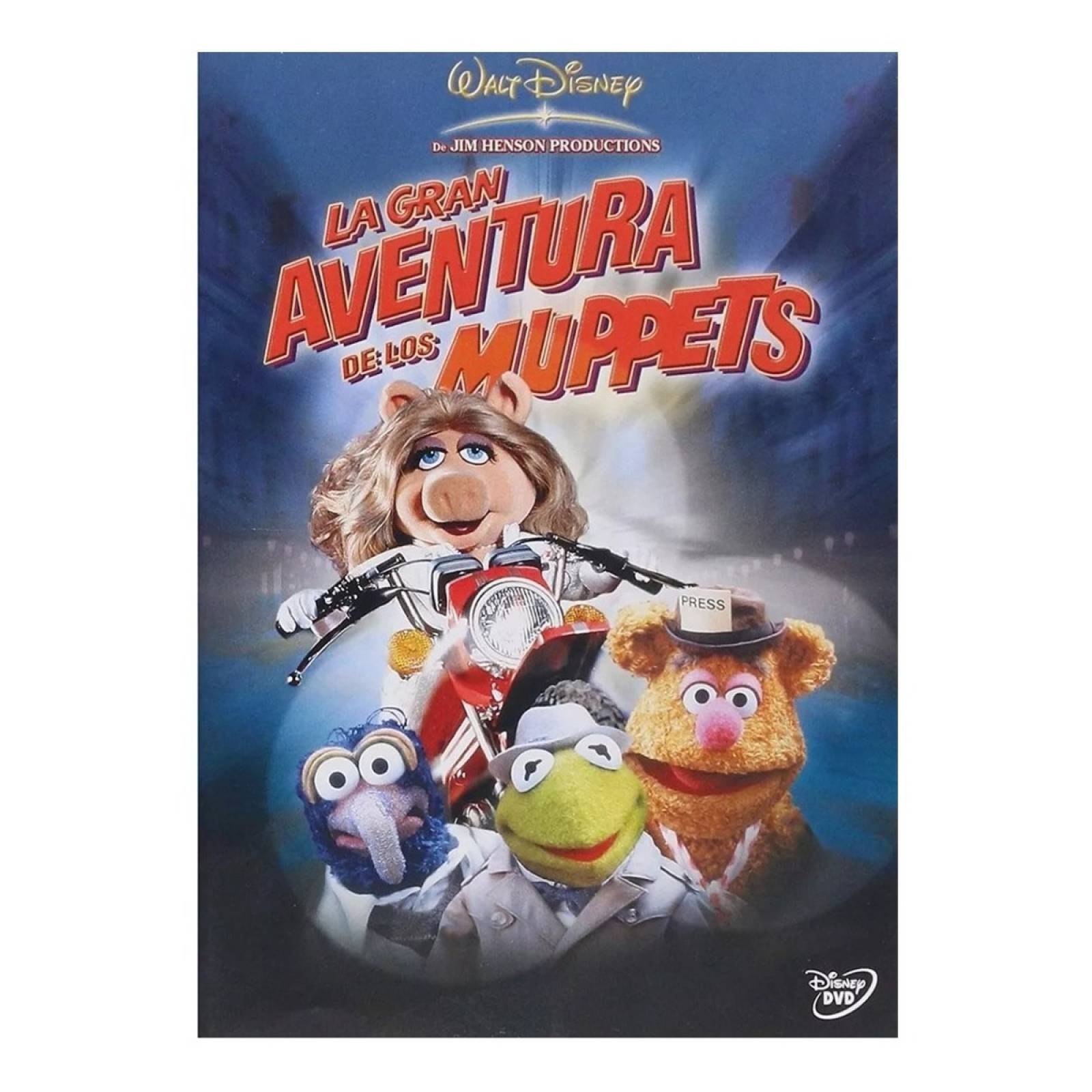 La Gran Aventura De Los Muppets Disney Pelicula Dvd