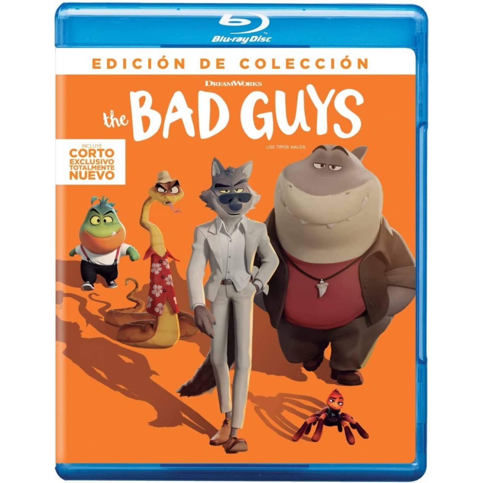 Los Tipos Malos The Bad Guys Pelicula Blu-ray.
