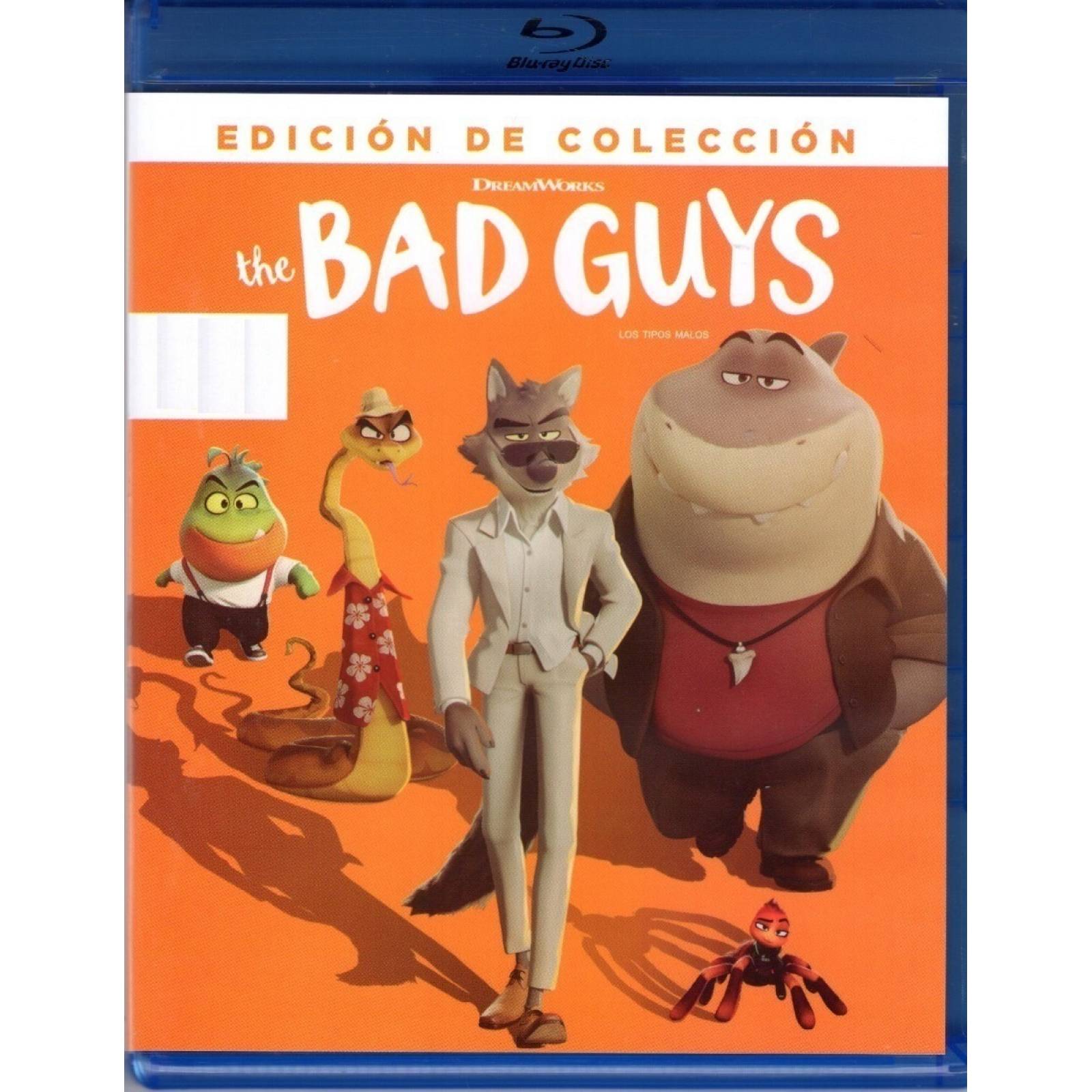Los Tipos Malos The Bad Guys Pelicula Blu-ray.