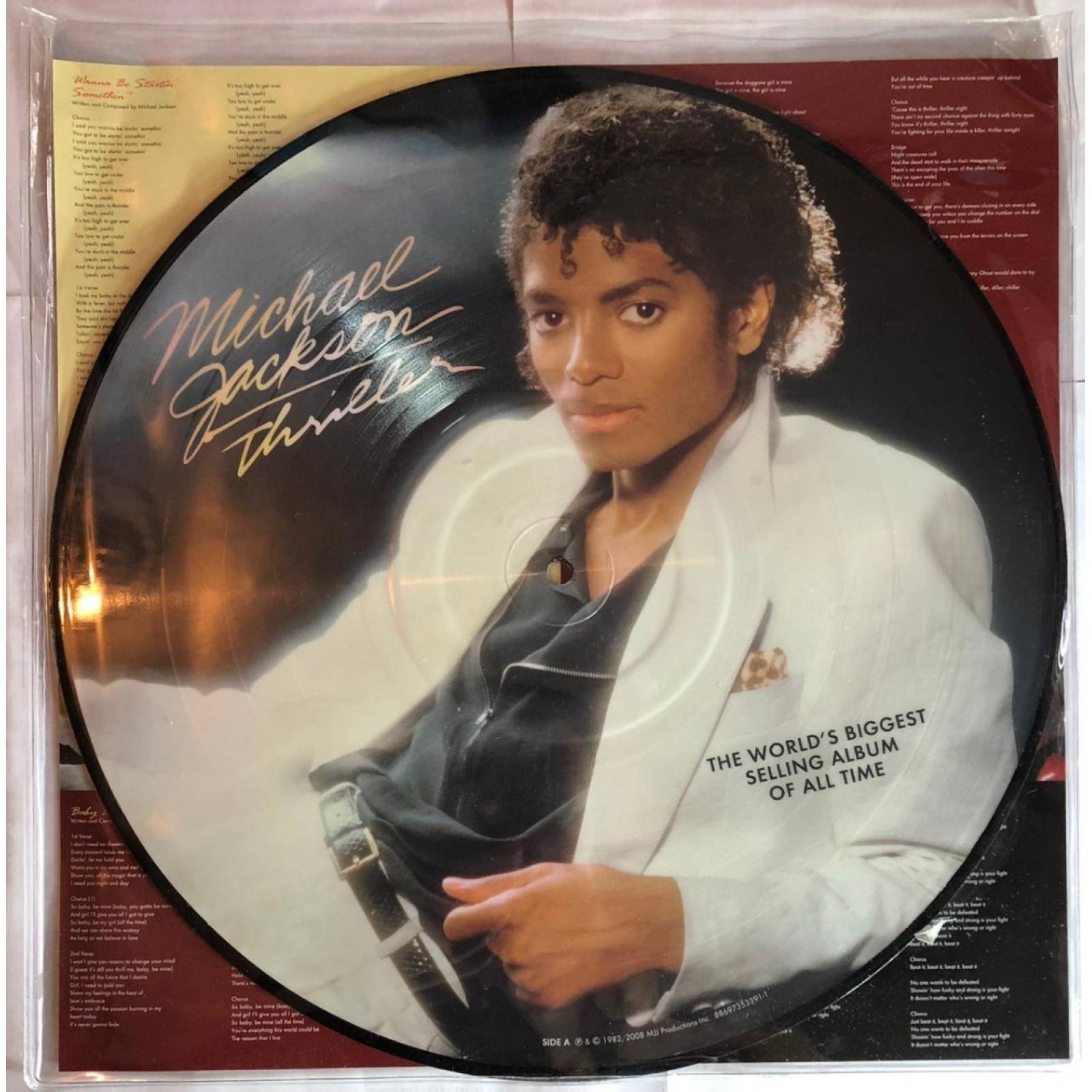 Michael Jackson - Thriller - Lp Vinyl (09 Canciones)