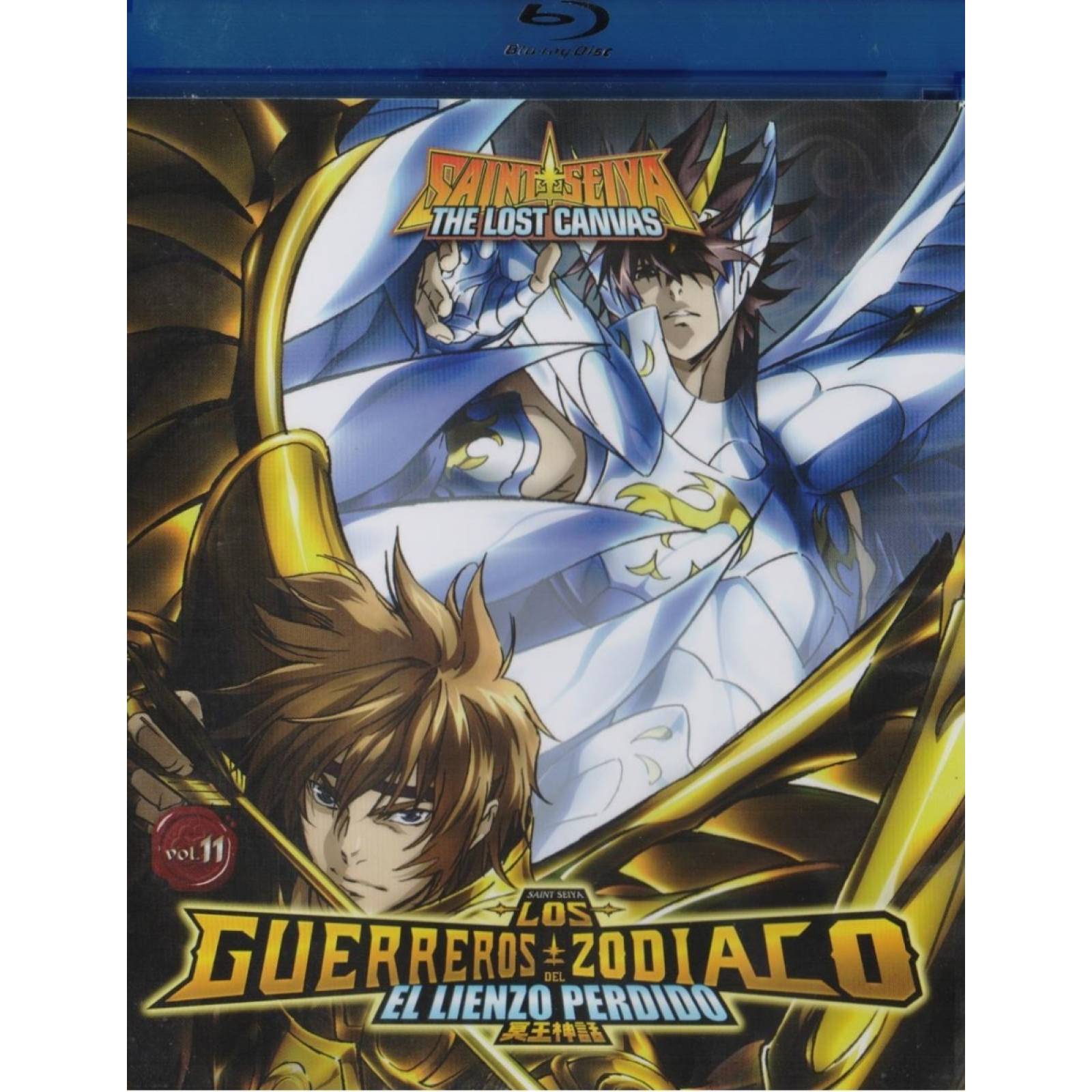 Los Guerreros Del Zodiaco Lienzo Perdido Volumen 11 Blu-ray