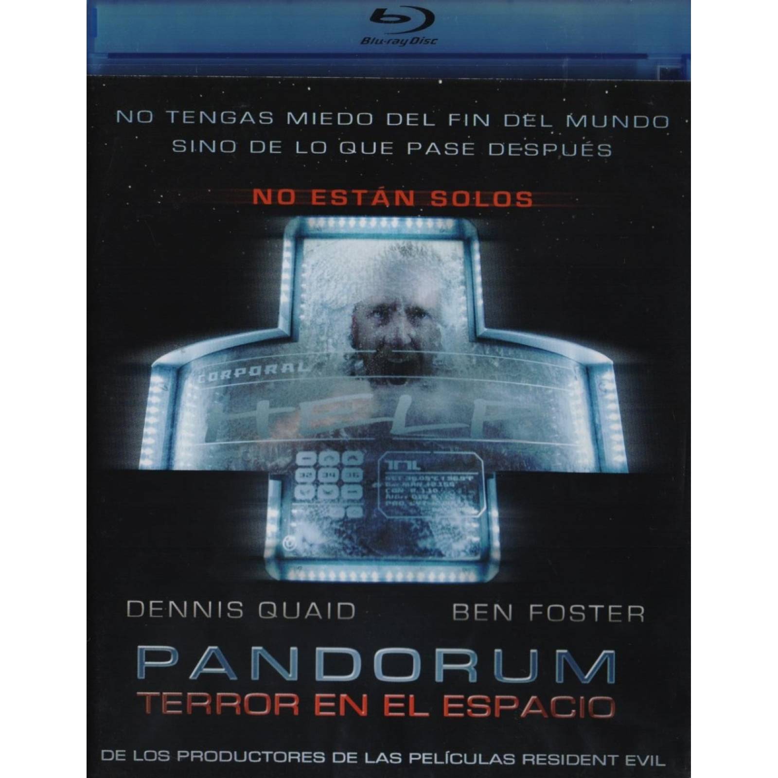 Pandorum Terror En El Espacio Ben Foster Pelicula Blu-ray