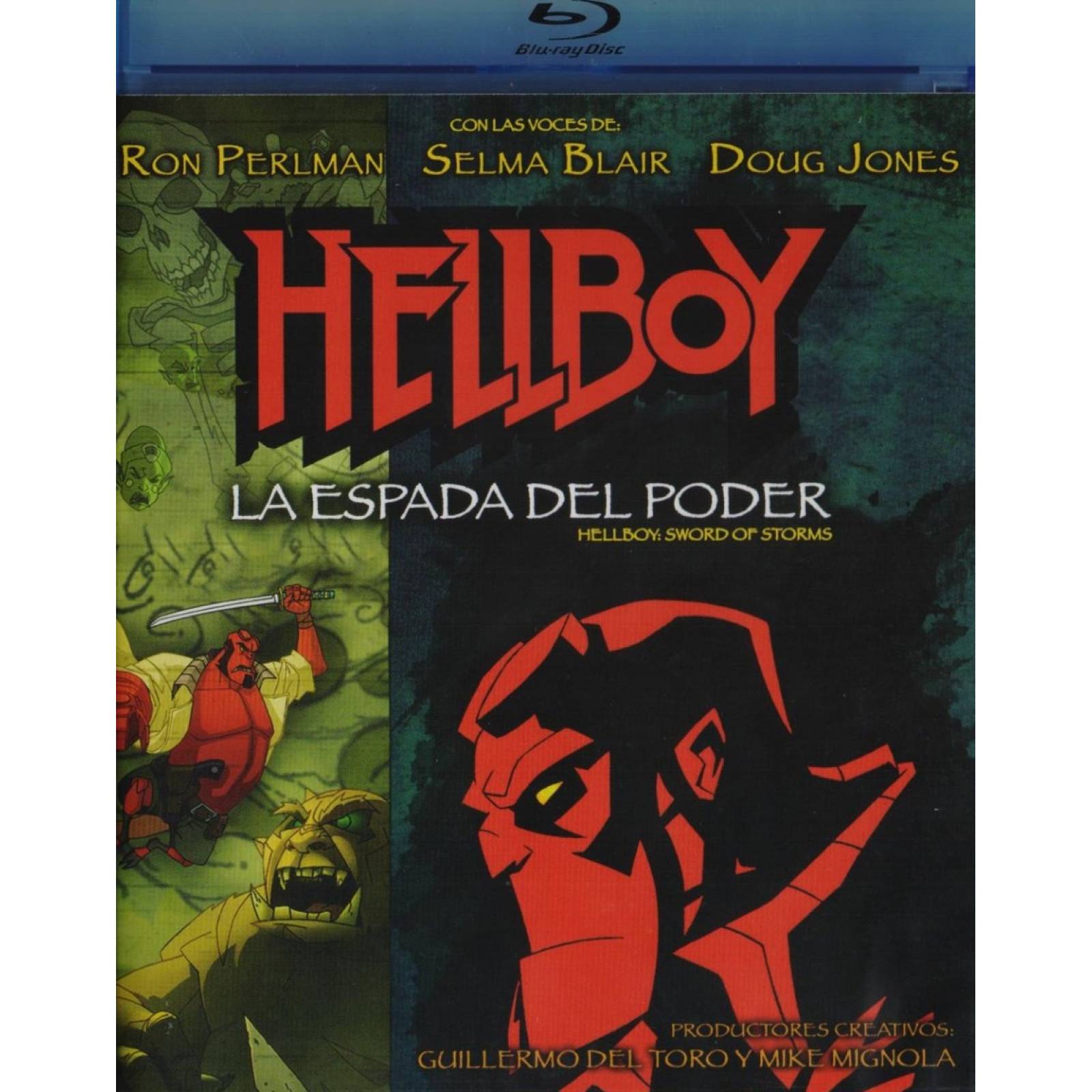 Hellboy La Espada Del Poder Animada Pelicula Blu-ay