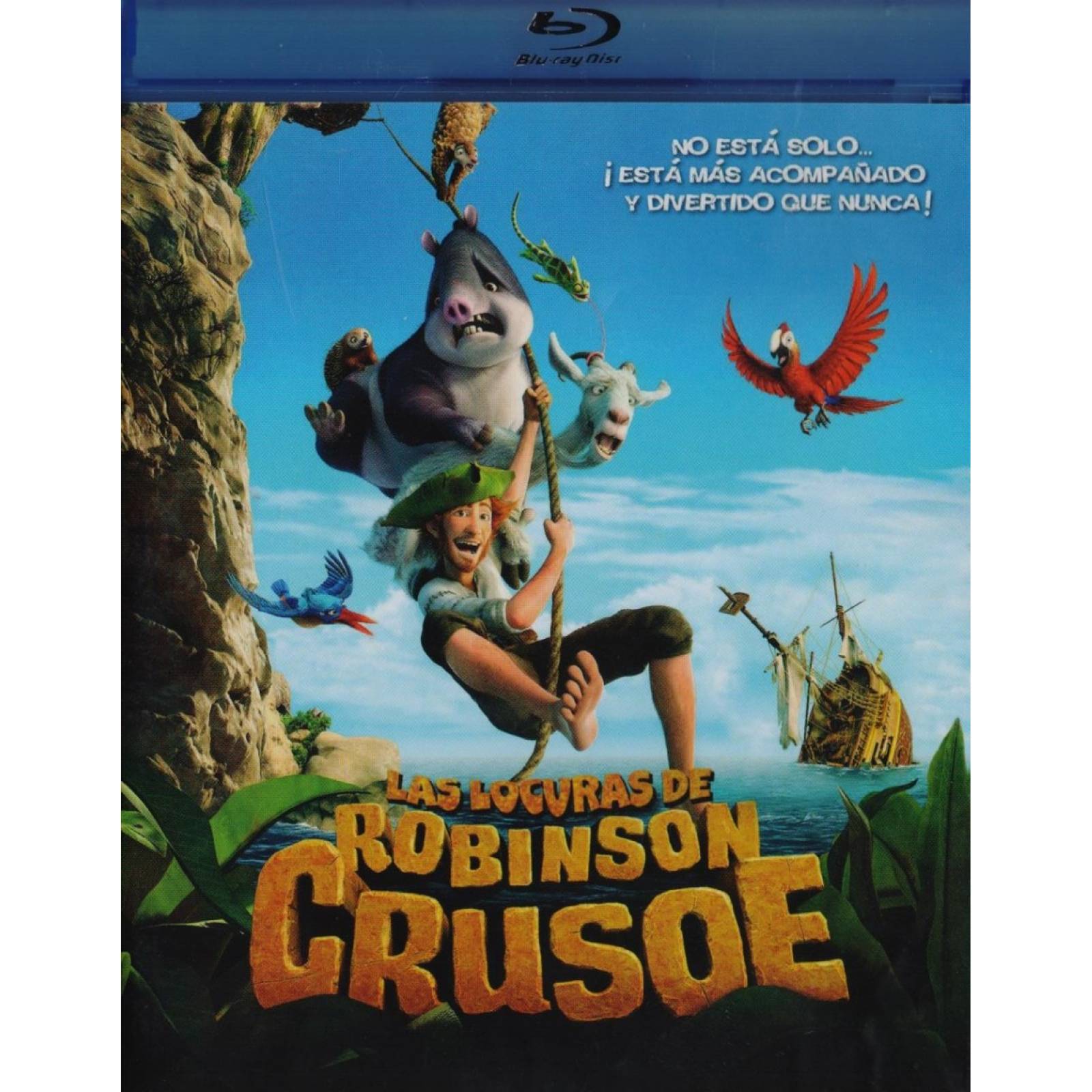 Las Locuras De Robinson Crusoe Pelicula Blu-ray