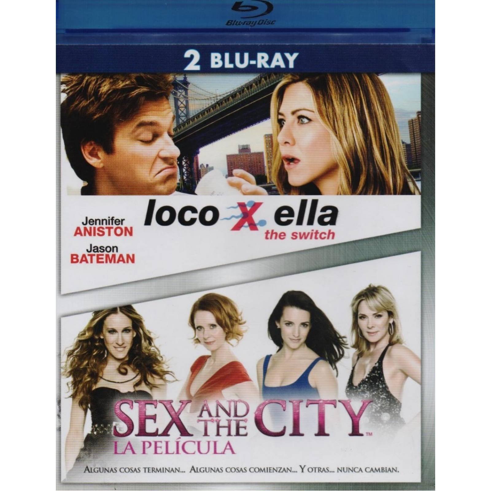 Loco X Por Ella + Sex And The City Combo 2 Peliculas Blu-Ray