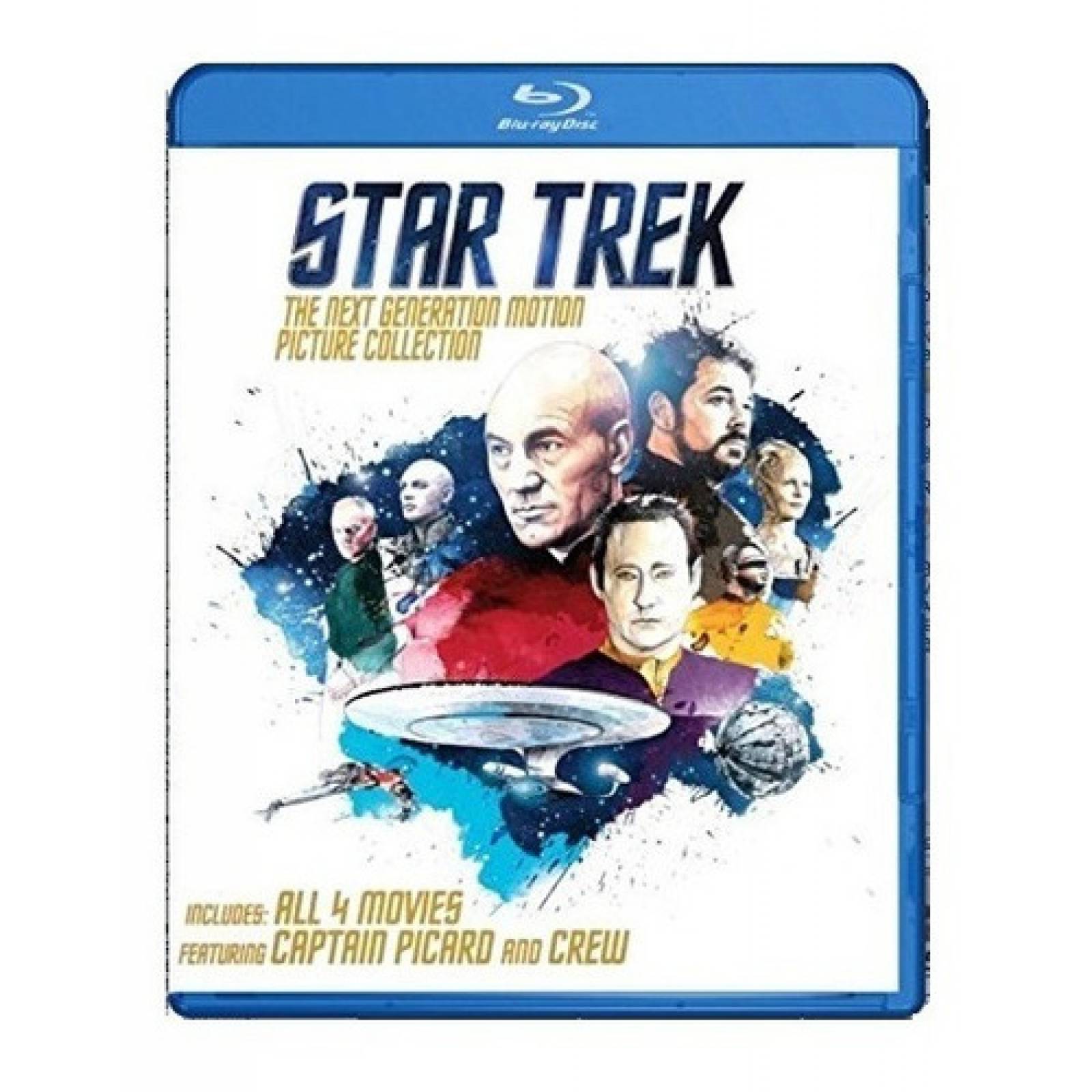 Star Trek Next Generation Boxset 4 Peliculas Blu-ray