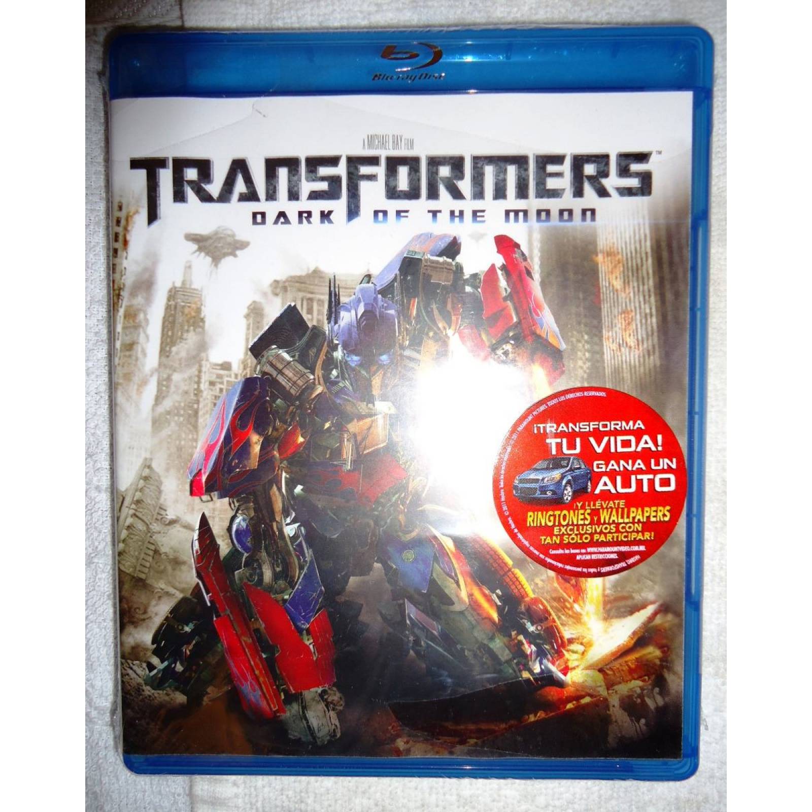 Transformers 3 El Lado Oscturo De La Luna Formato Blu-ray