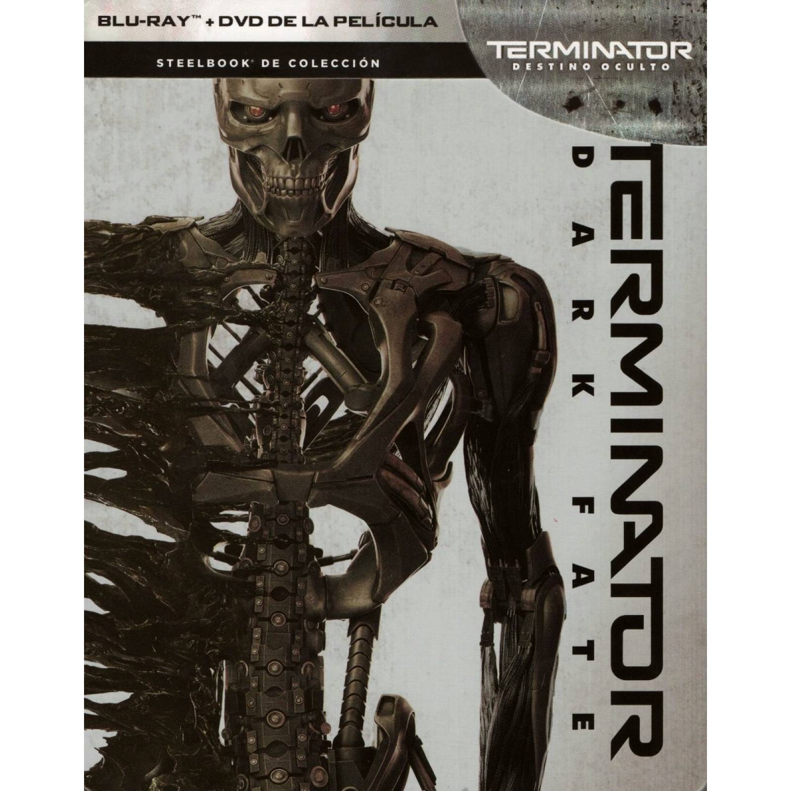 Terminator 6 Destino Oculto Steelbook Pelicula Blu-ray