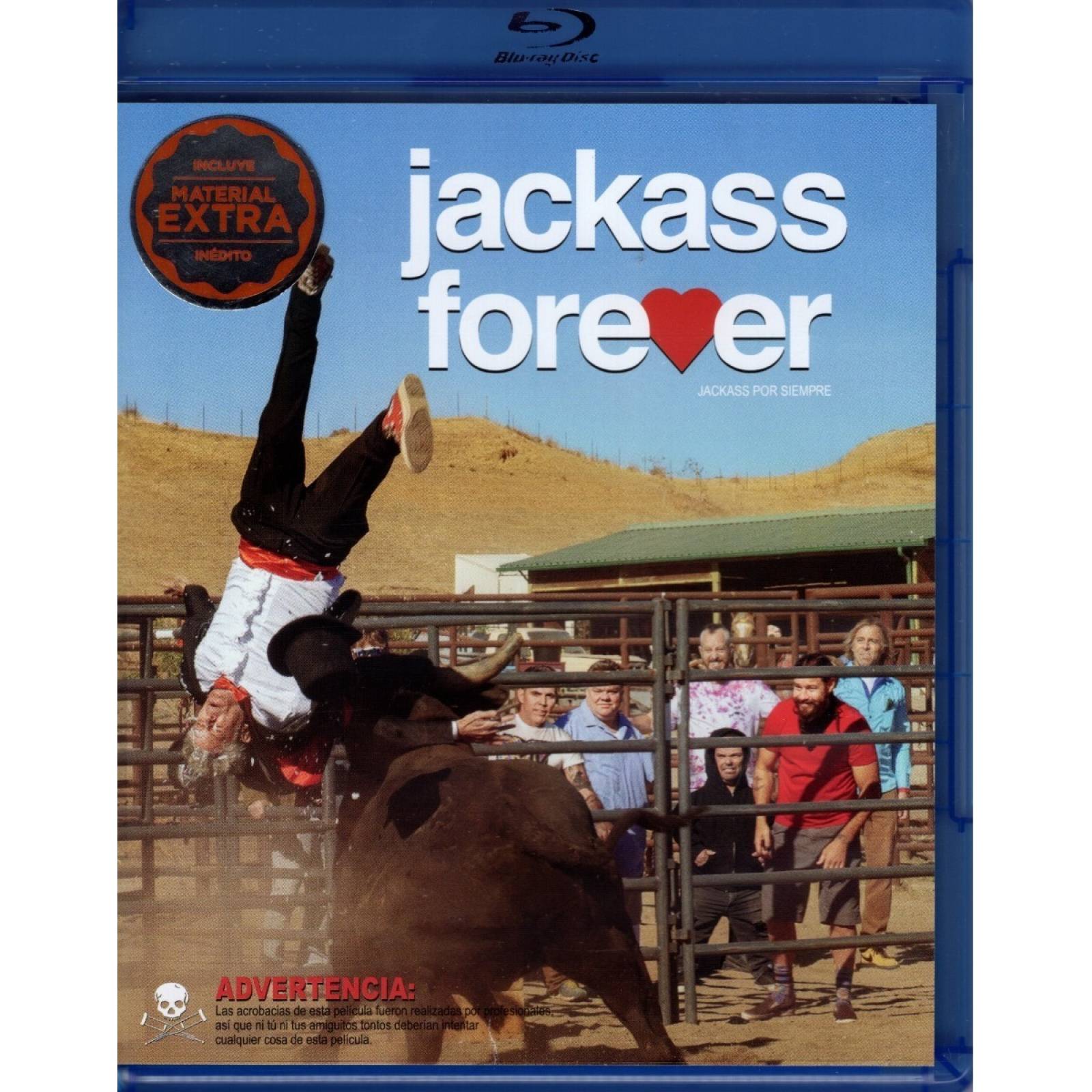 Jackass Por Siempre 2022 Johnny Knoxville Pelicula Blu-ray