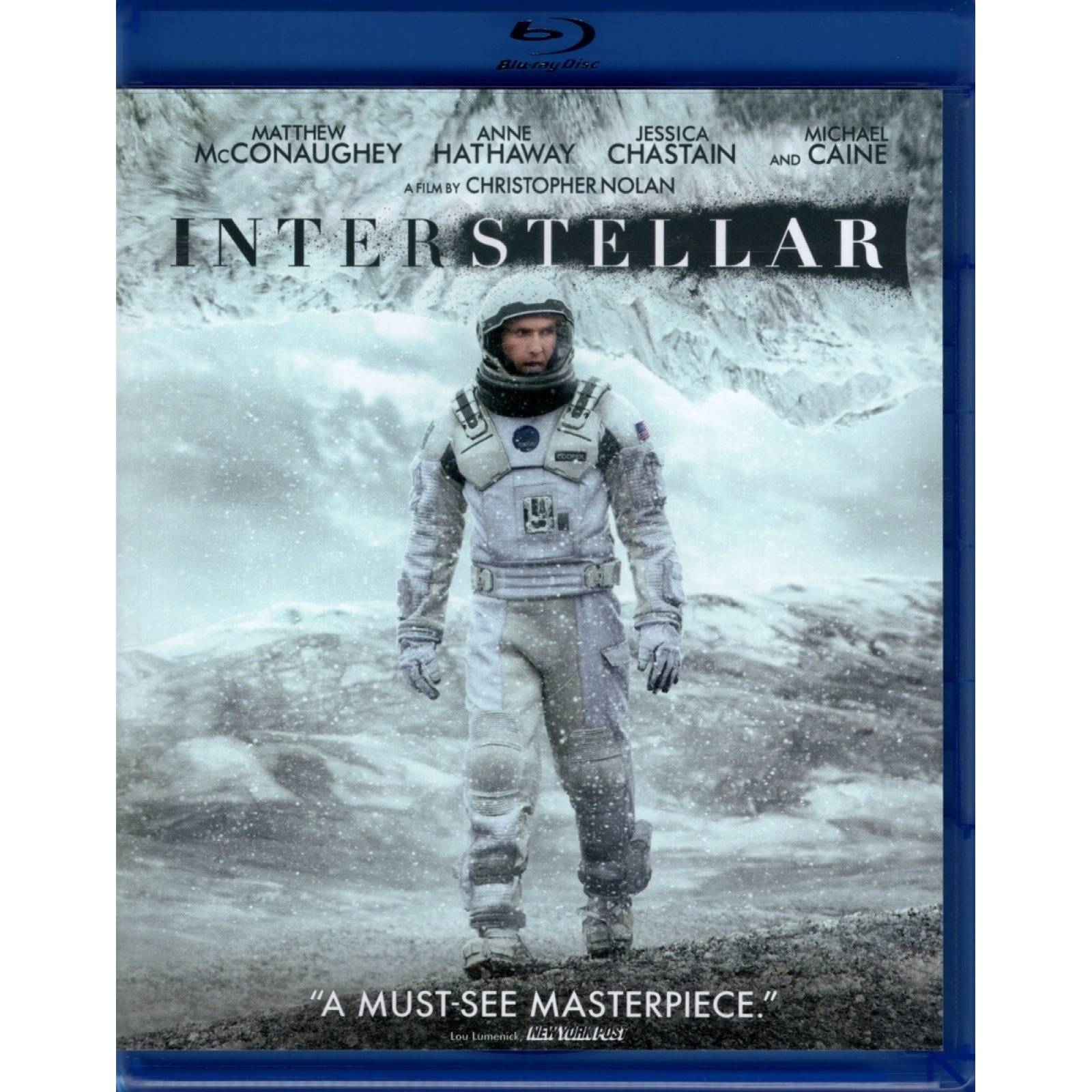 Interestelar Matthew Mcconaughey Pelicula Blu-ray
