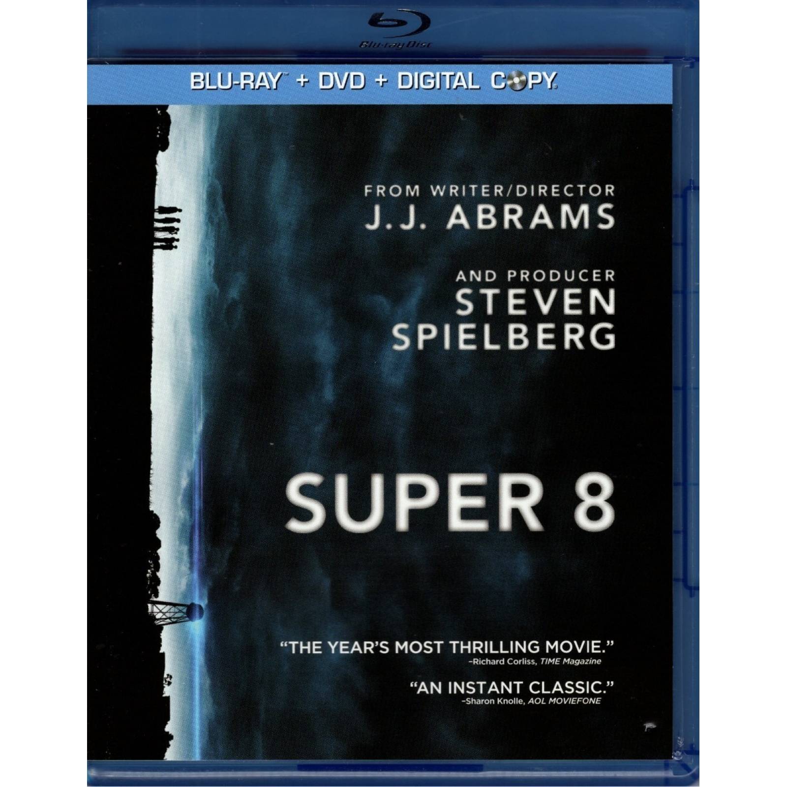 Super 8 Ocho Steven Spielberg Pelicula Blu-ray + Dvd