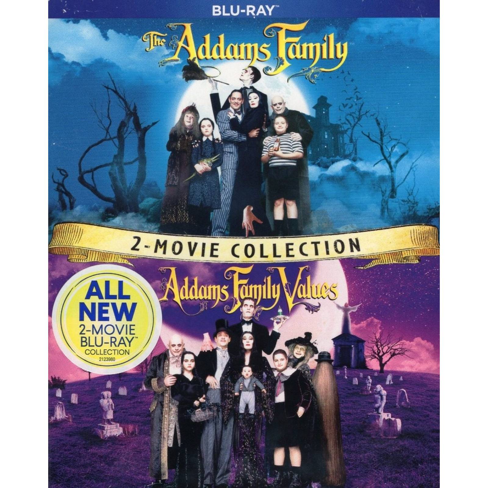 Los Locos Addams 1 Y 2 Pelicula Blu-ray